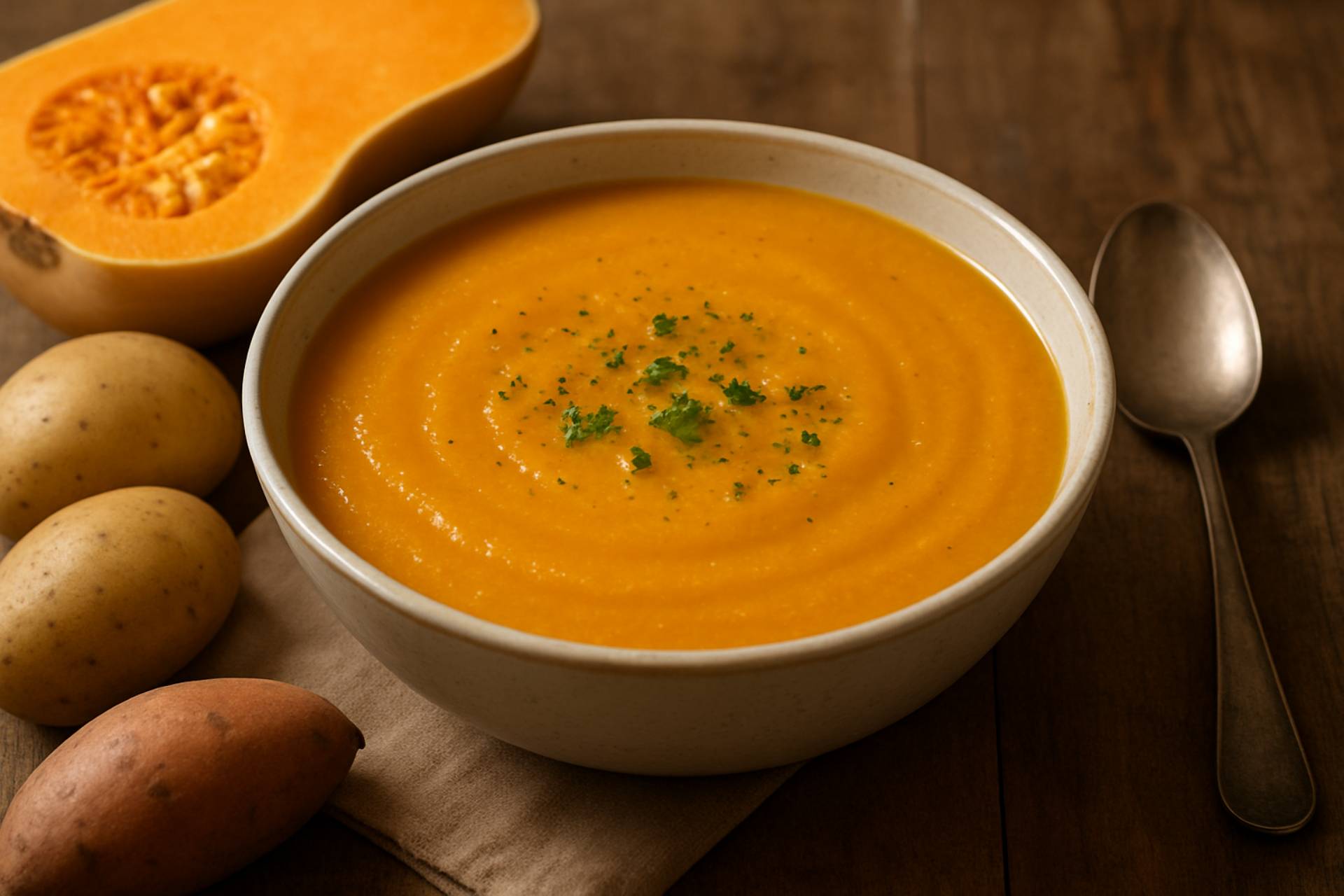 Soupe d’hiver butternut - Recette Cookeo V3 | Moulinex
