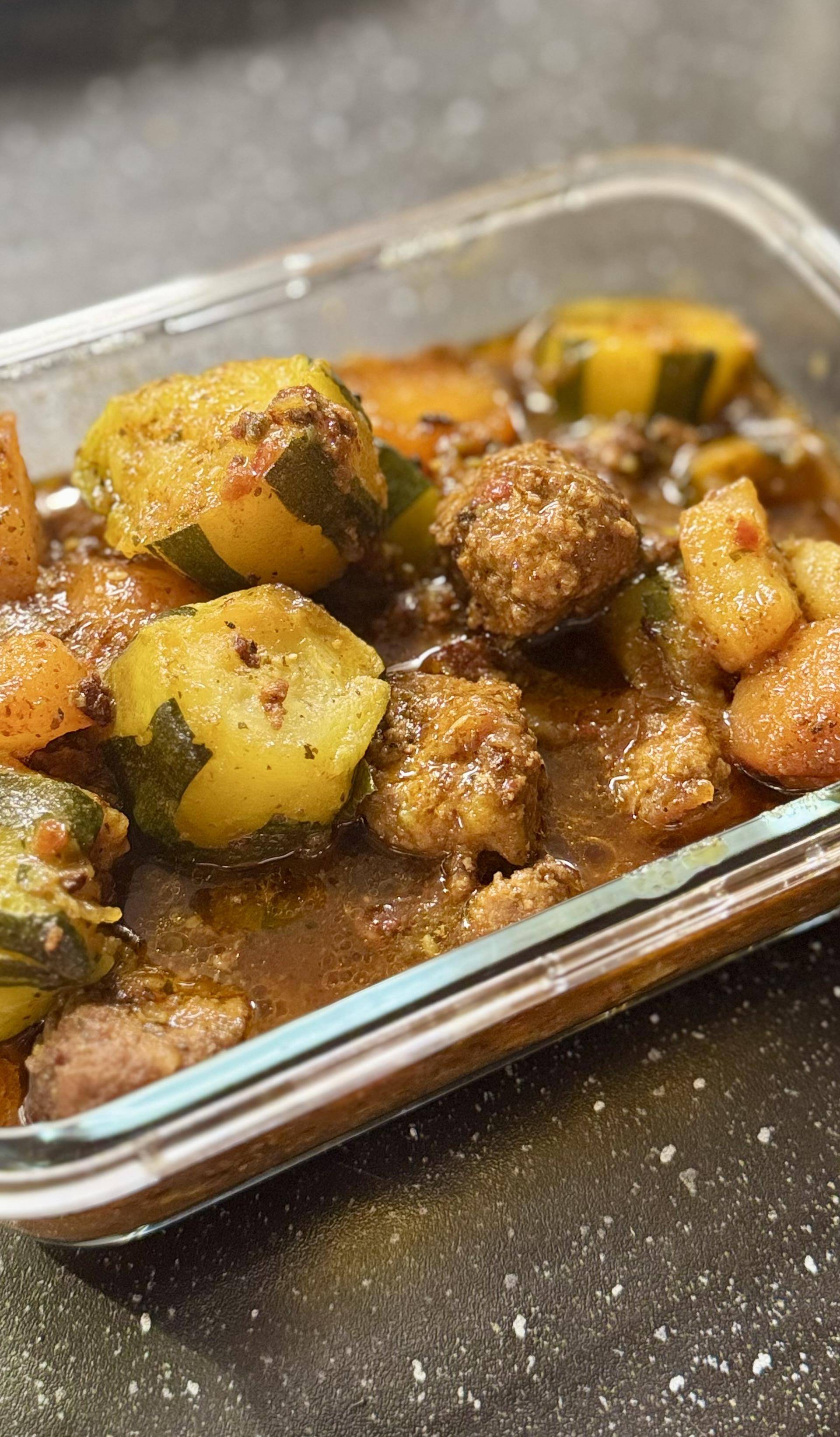 Boulettes patates courgettes - Recette Cookeo | Moulinex