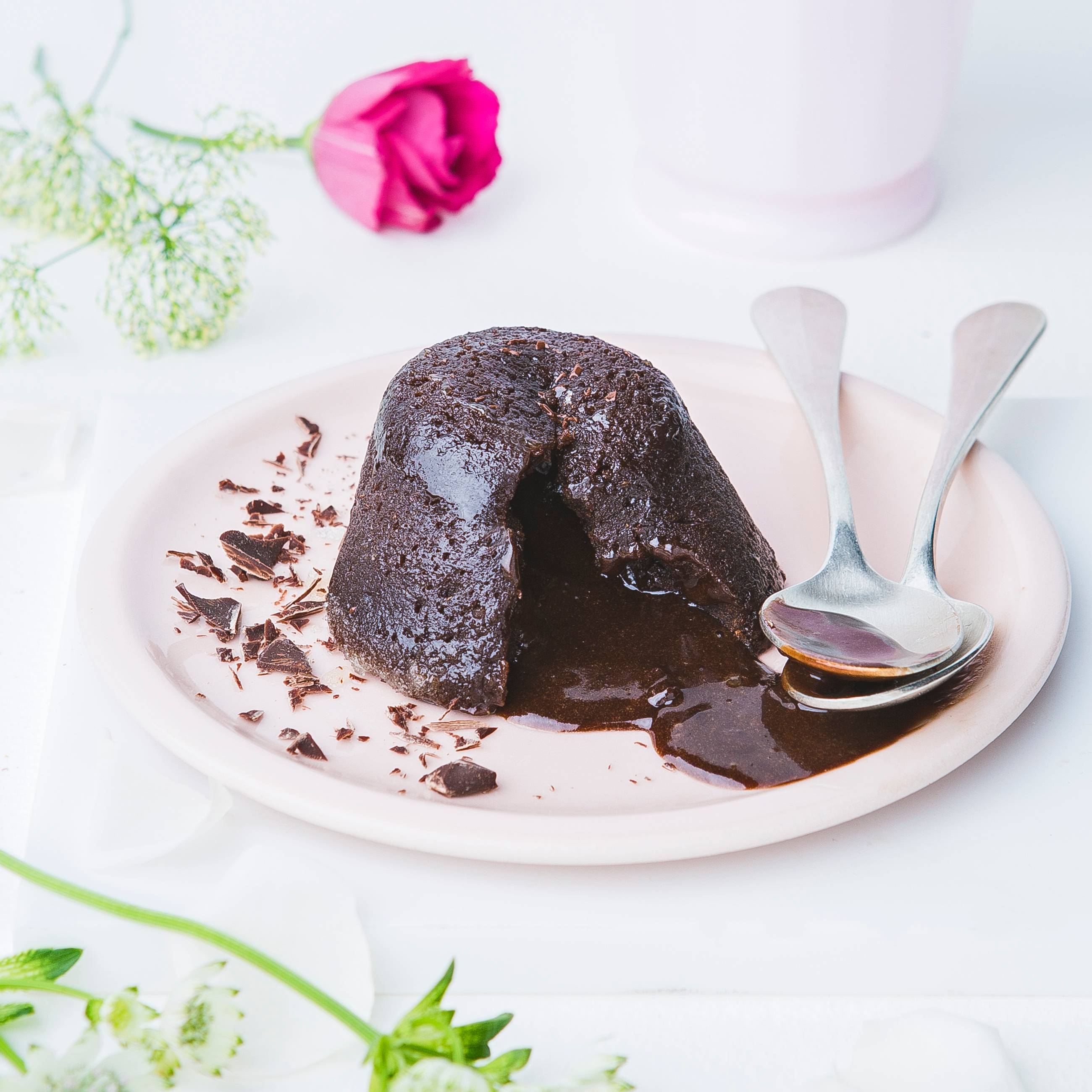 Cœur coulant au chocolat blanc - Recette Companion Connect