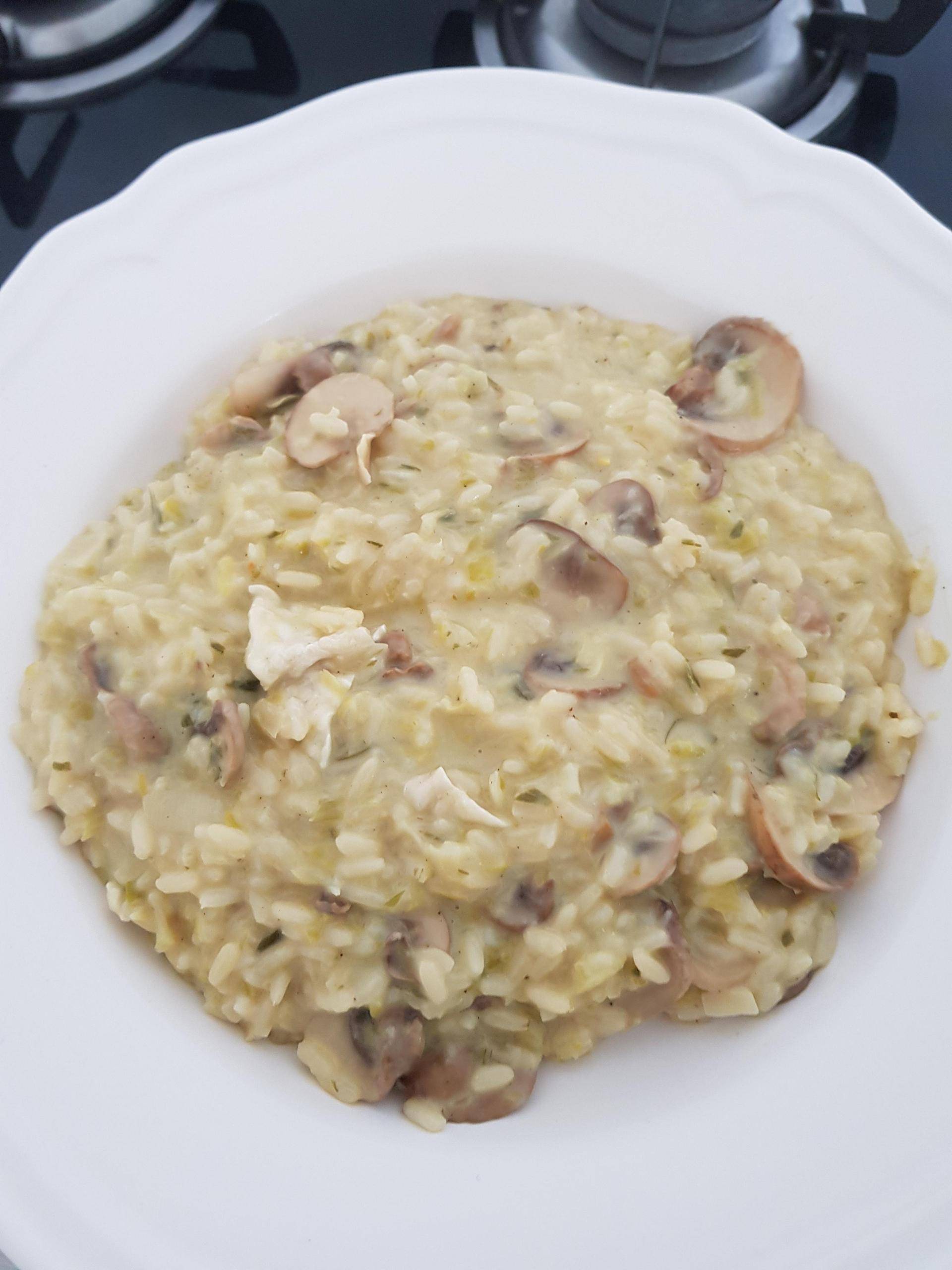 Risotto au gorgonzola et champignons - Recette Companion | Moulinex