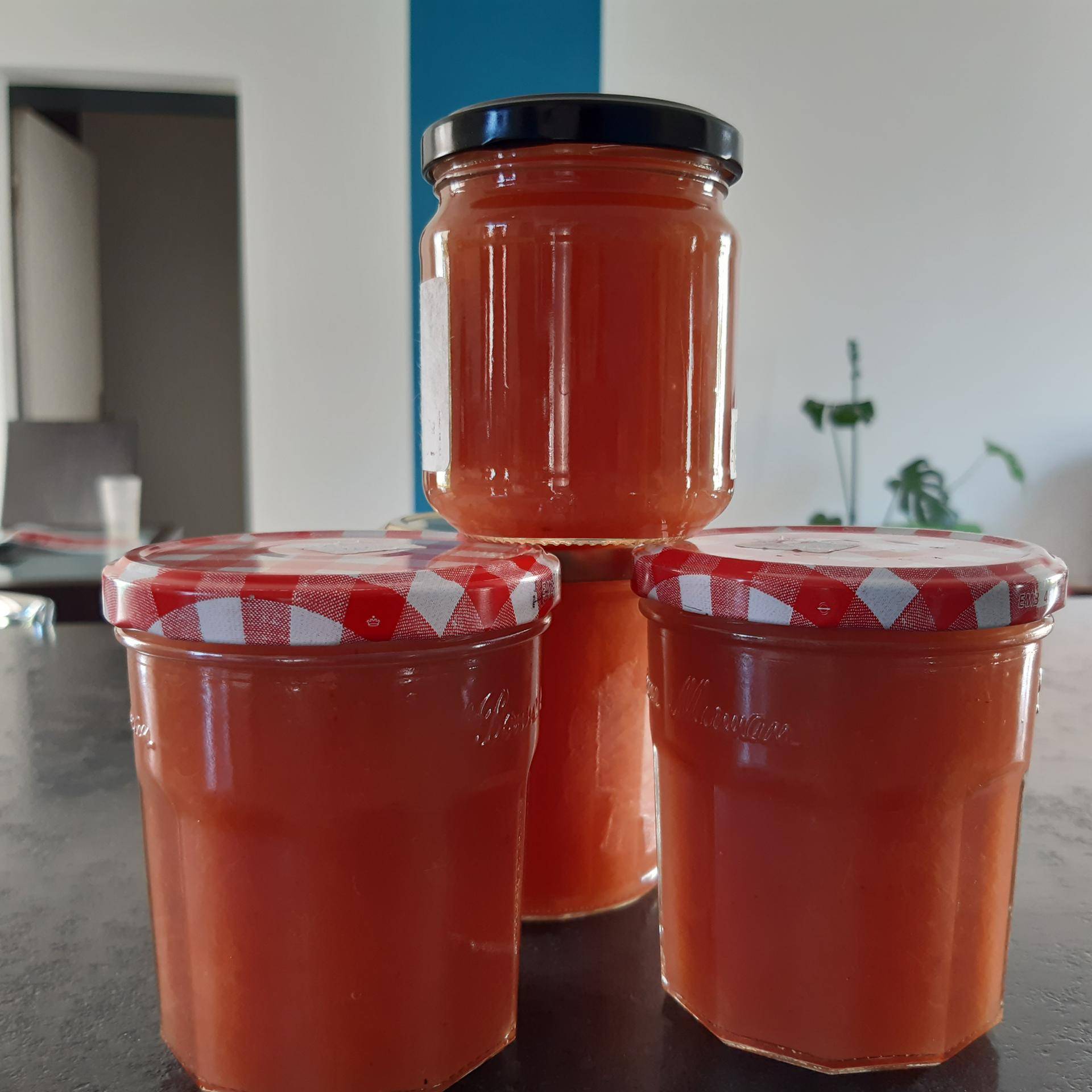 Confiture aux pêches de vigne - Recette Companion Connect XL | Moulinex