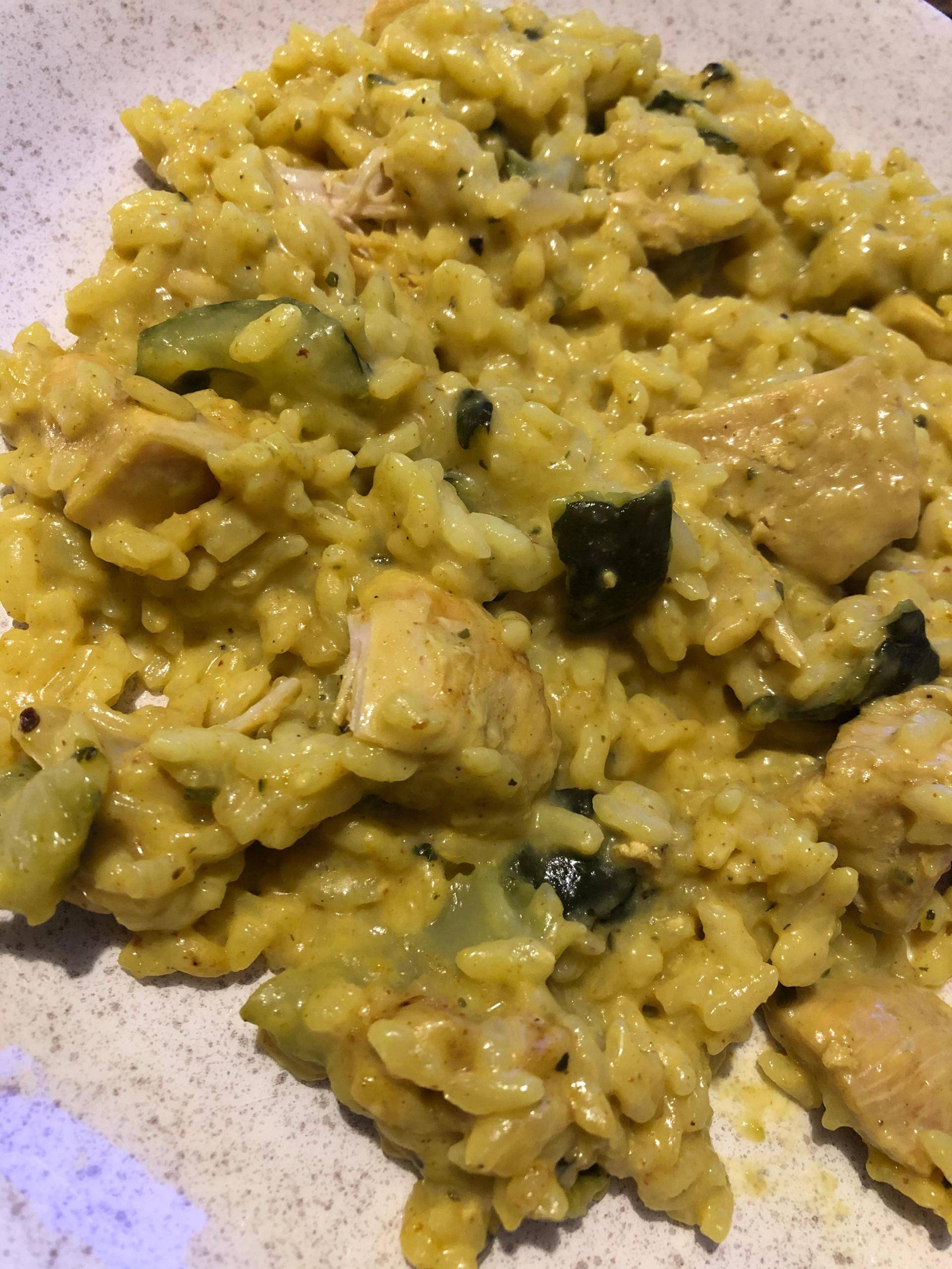 Risotto poulet courgettes - Recette Cookeo | Moulinex