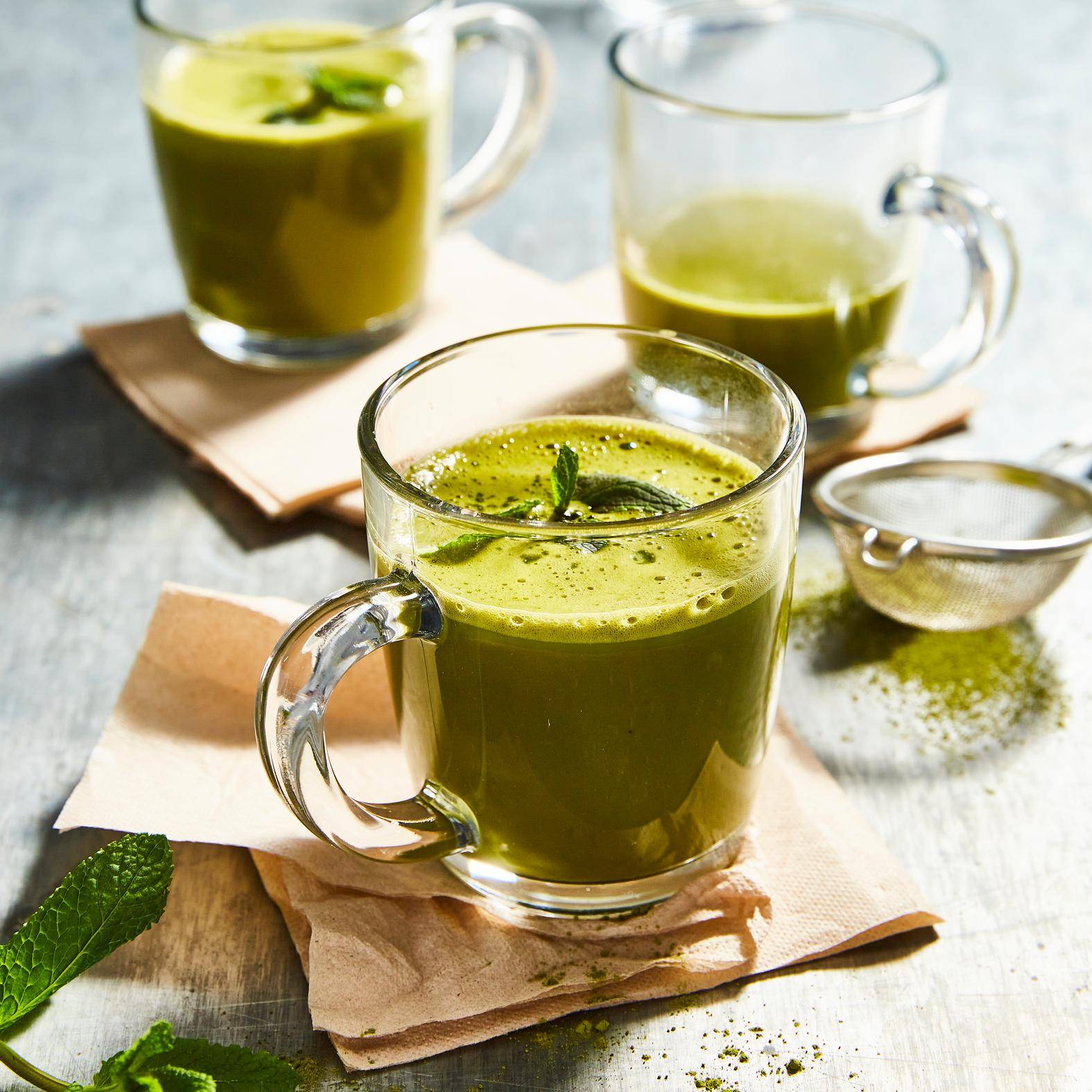 Iced matcha latte - Recette Blend up | Moulinex