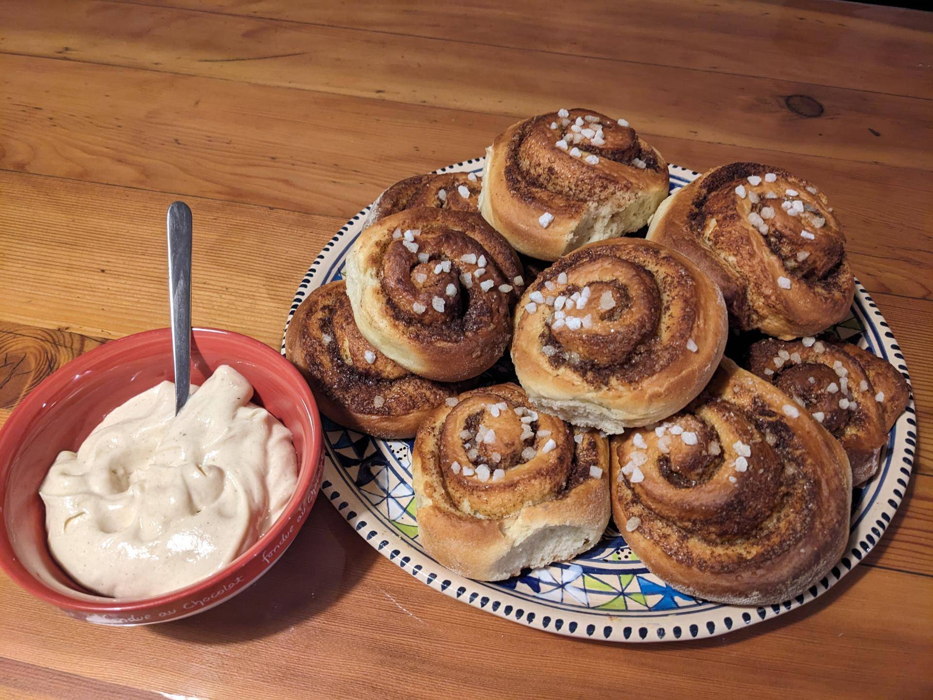 Brioche cannelle (kanelbulle-Cinnamon Roll) - Recette Companion | Moulinex