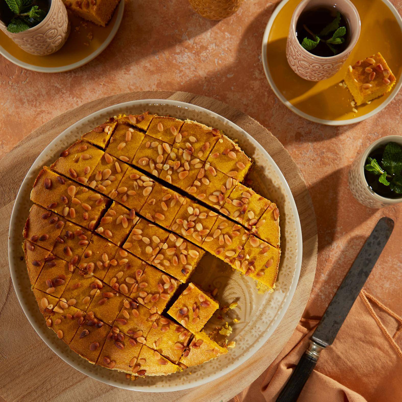 Gâteau libanais au curcuma (sfouf) - Recette Perfectmix + | Moulinex