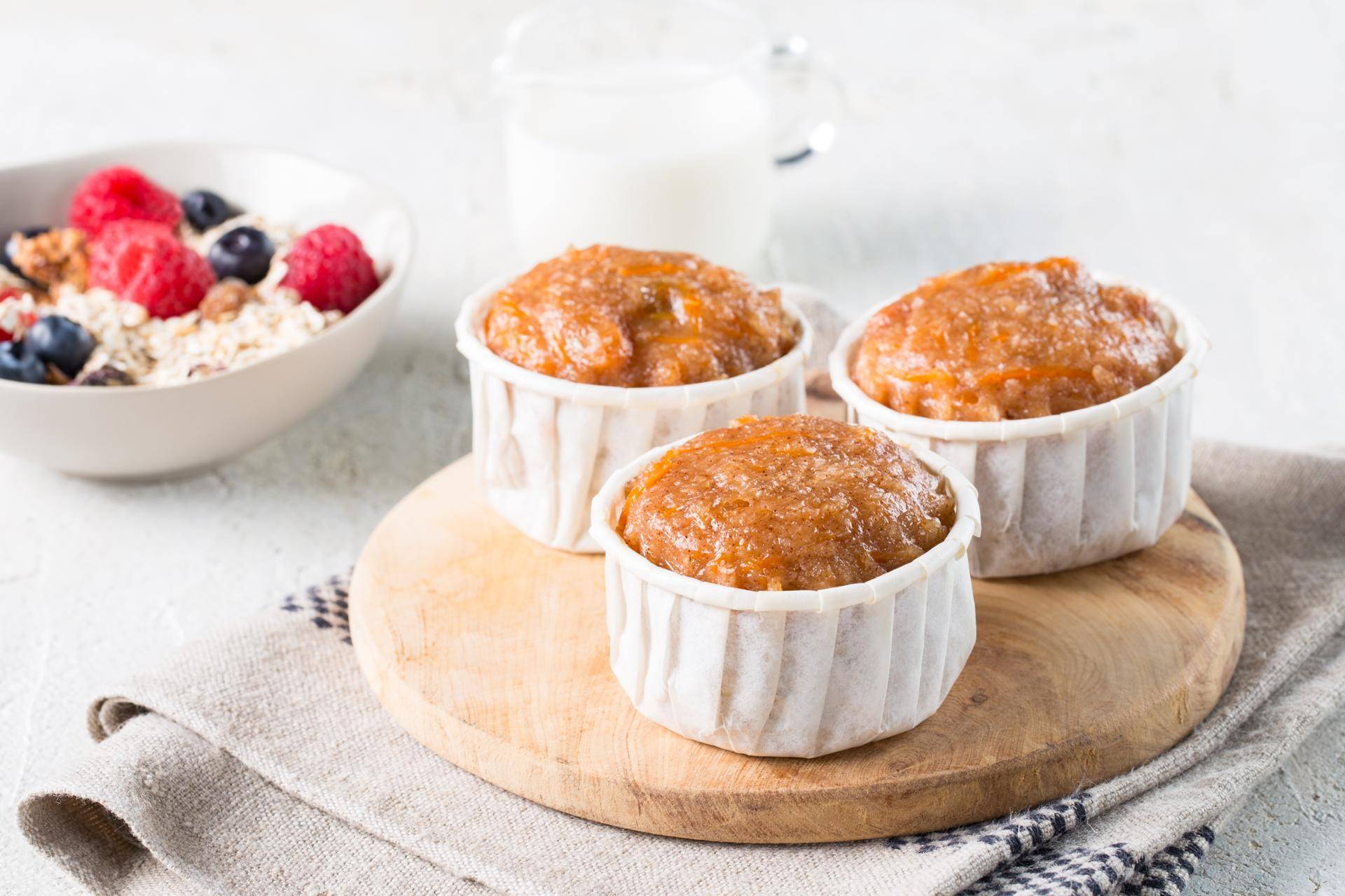 Muffins de carotte - Recette Cookeo | Moulinex