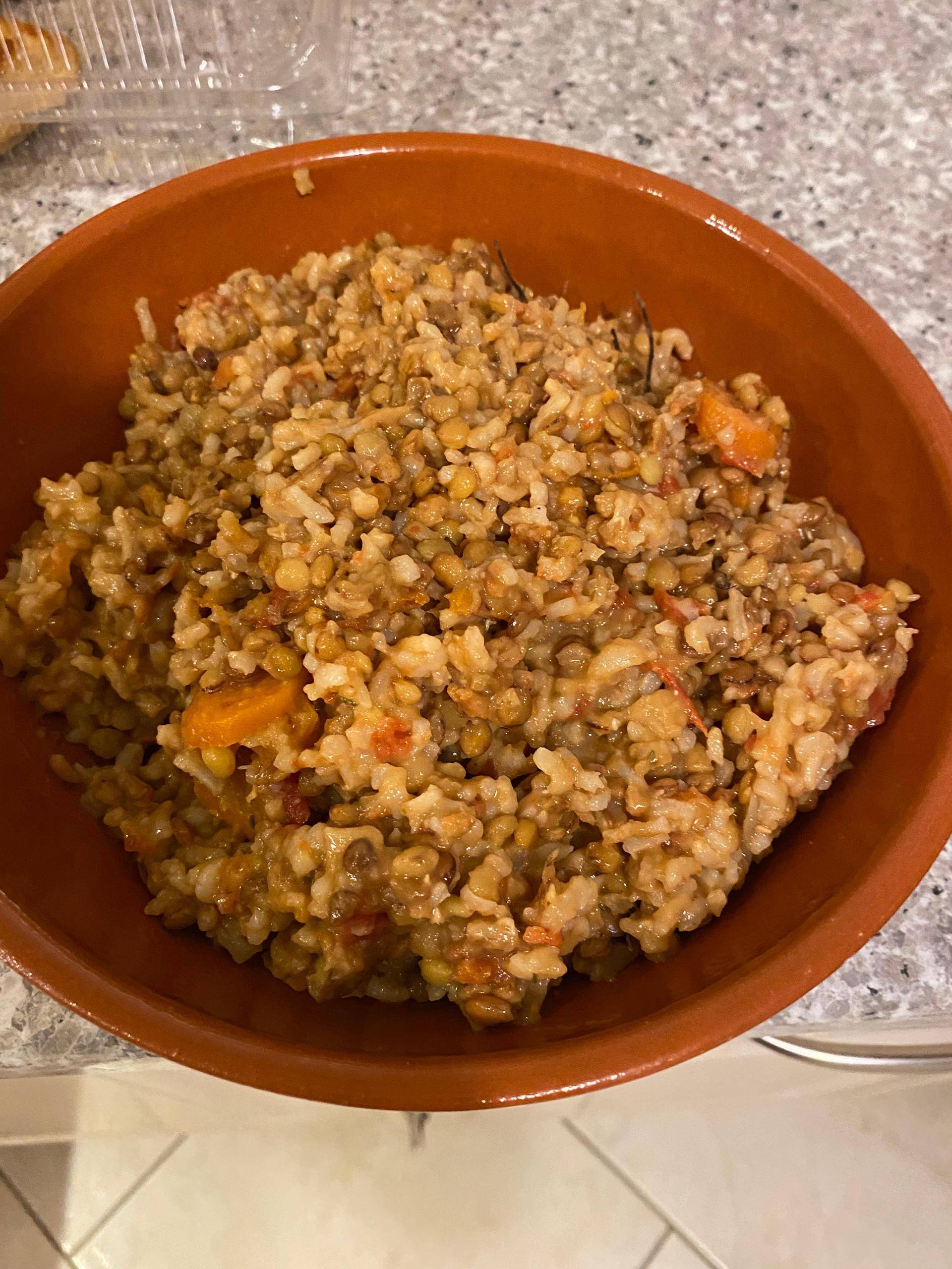 Riz lentilles carottes - Recette Cookeo | Moulinex