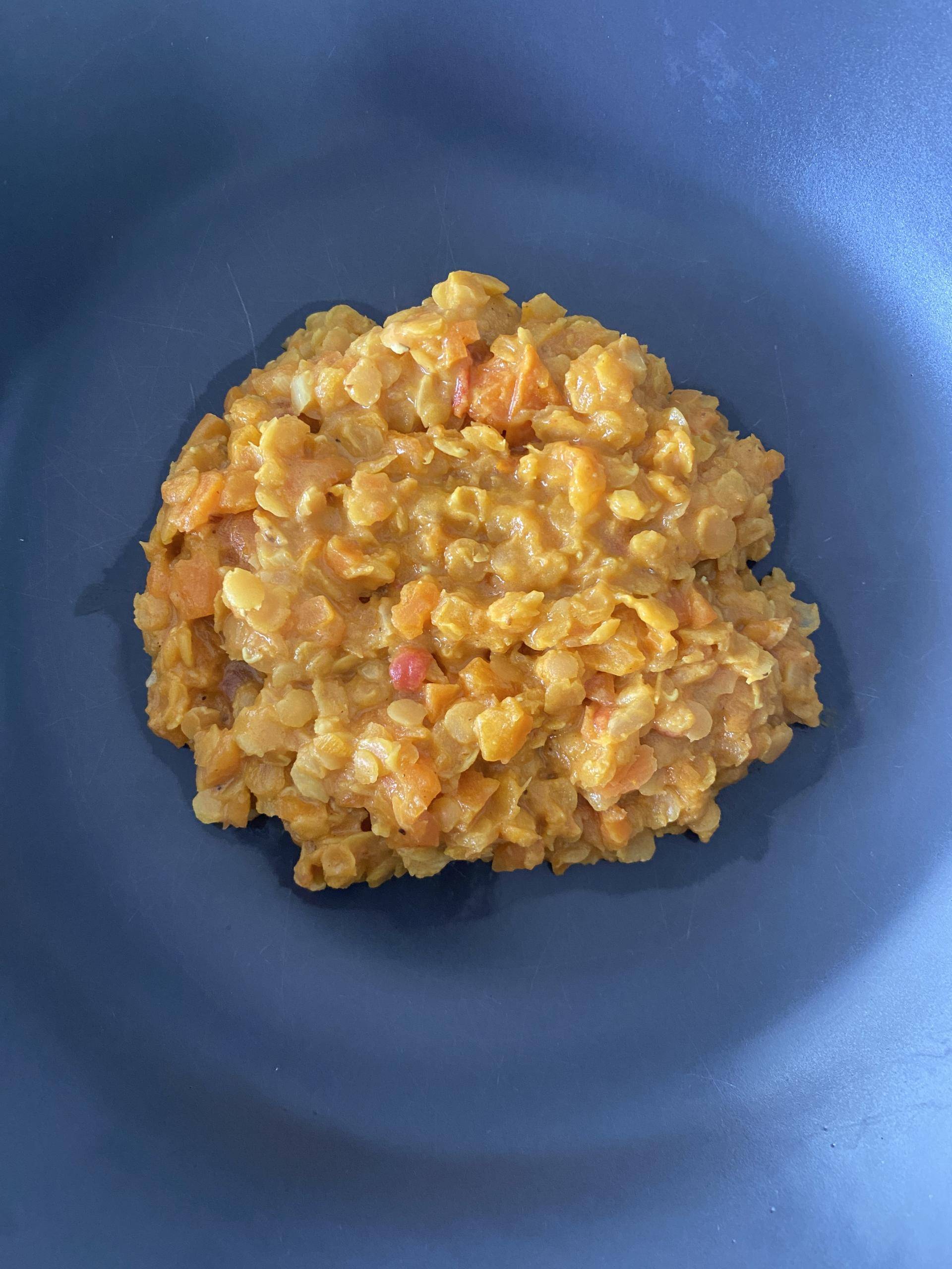 Dalh lentille corail carotte lait de coco - Recette Companion Connect XL | Moulinex