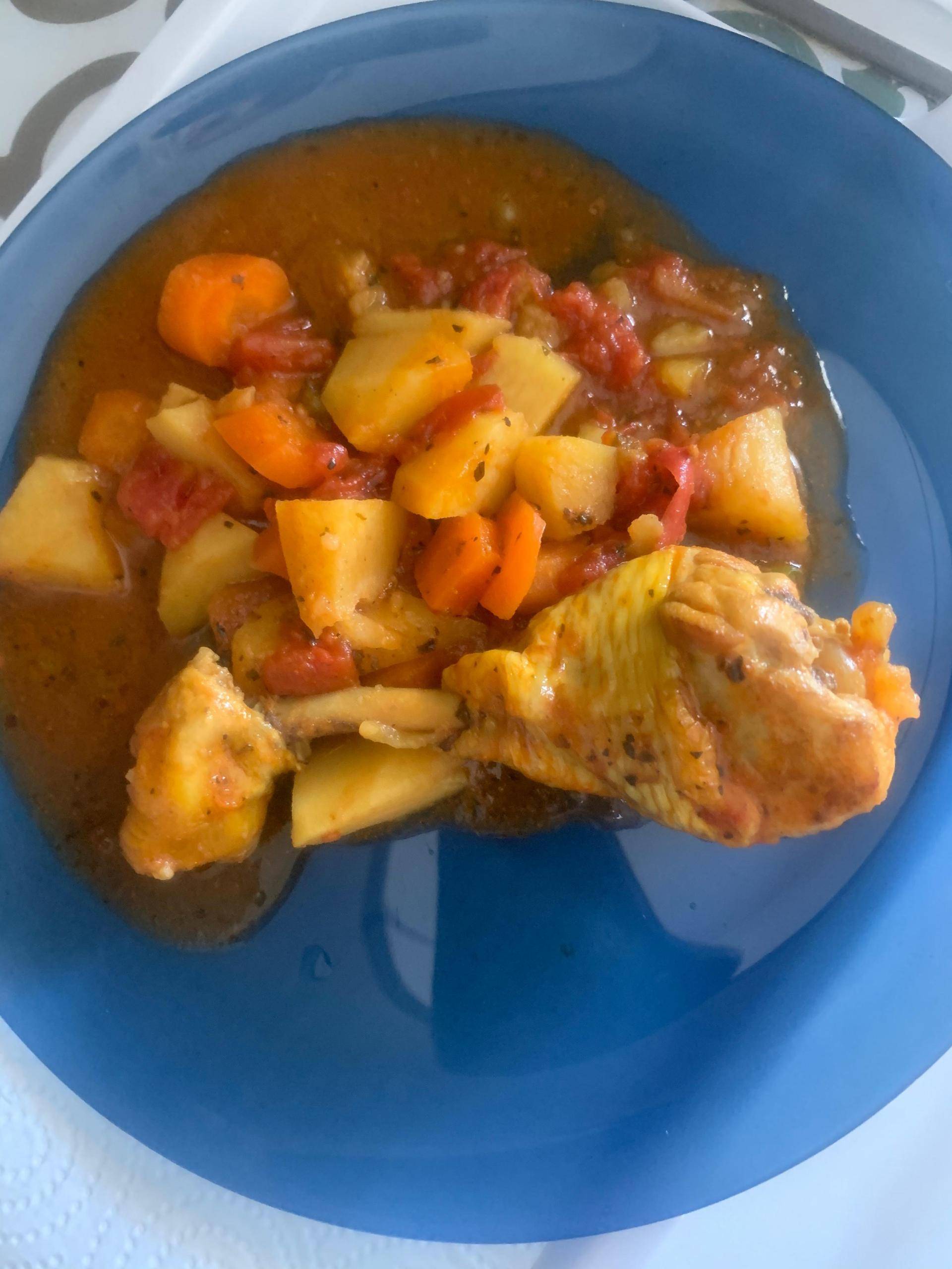 Poulet curry sauce tomate - Recette Cookeo | Moulinex