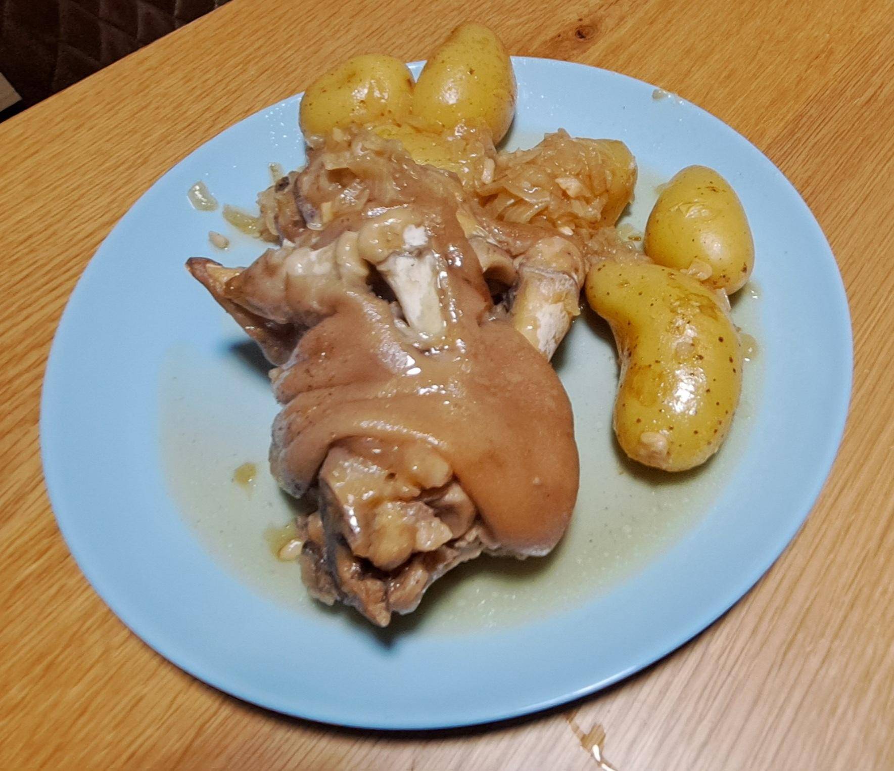 Pieds de porc et pommes de terre grenaille - Recette Cookeo 9in1 | Moulinex