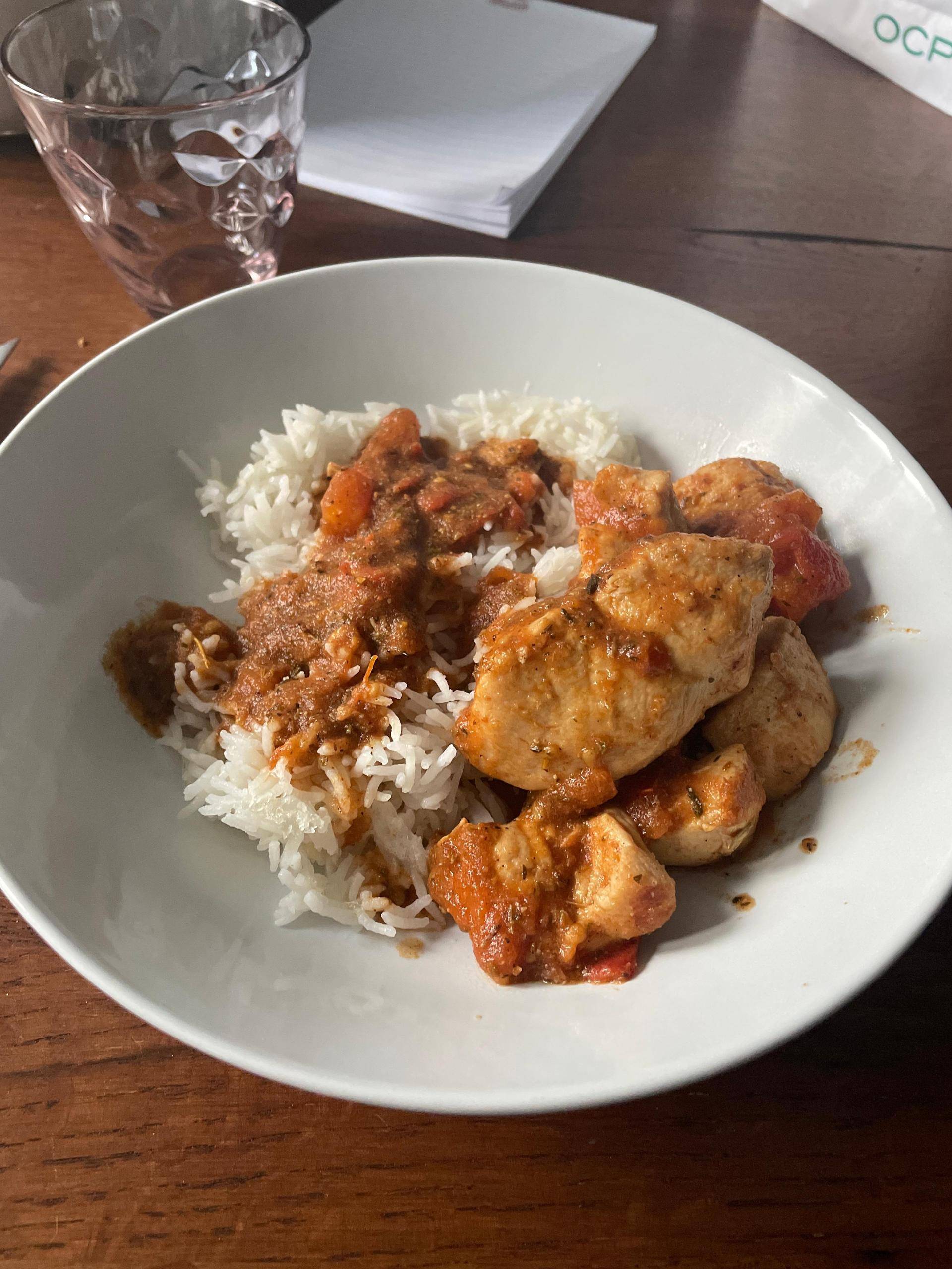 Carry porc ou poulet (massalé) - Recette Companion Connect XL | Moulinex
