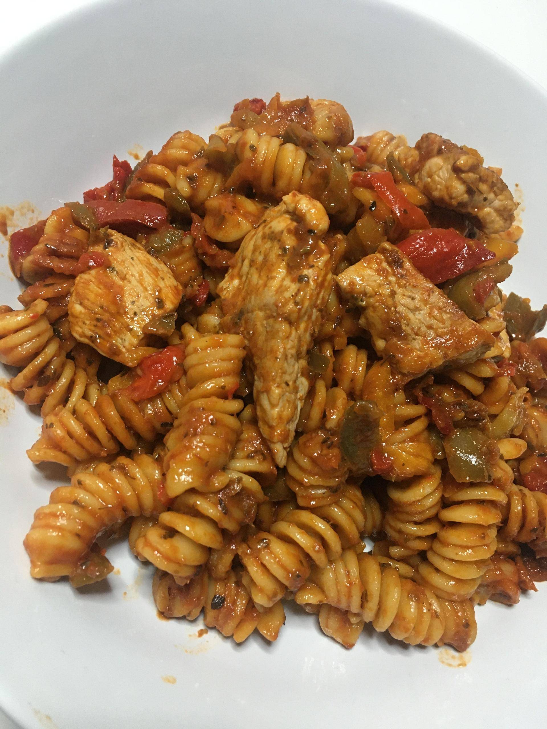 Fusilli à la dinde à la provençale - Recette Cookeo | Moulinex