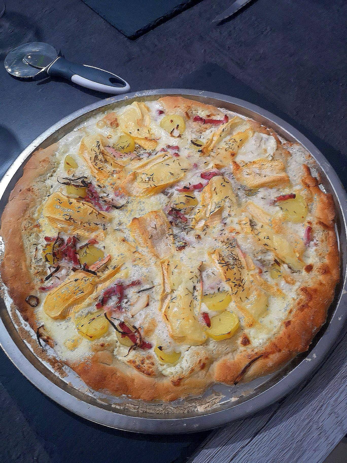Pizza savoyarde - Recette Companion XL | Moulinex