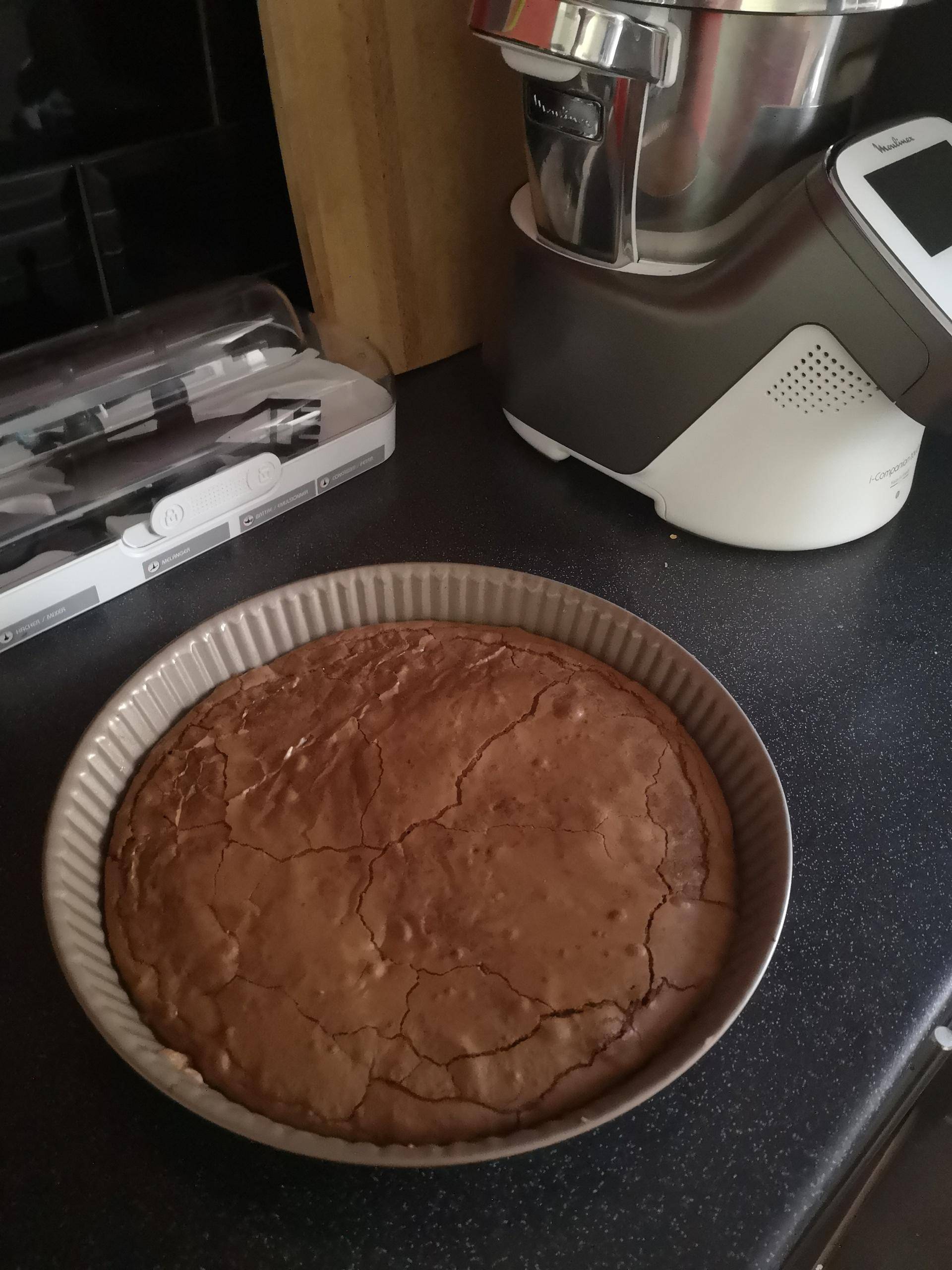 Gâteau chocolat cœur coulant - Recette Companion Connect XL | Moulinex