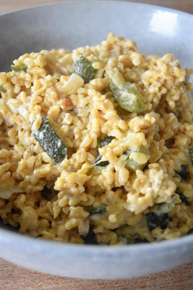 Blesotto de courgettes à la vache-qui-rit - Recette Cookeo | Moulinex
