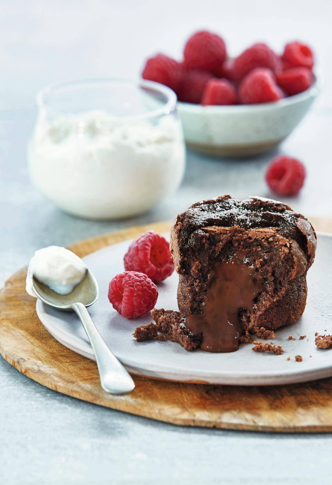 Cœur coulant au chocolat - Recette Kitchen Machines Touch/Touch + | Moulinex