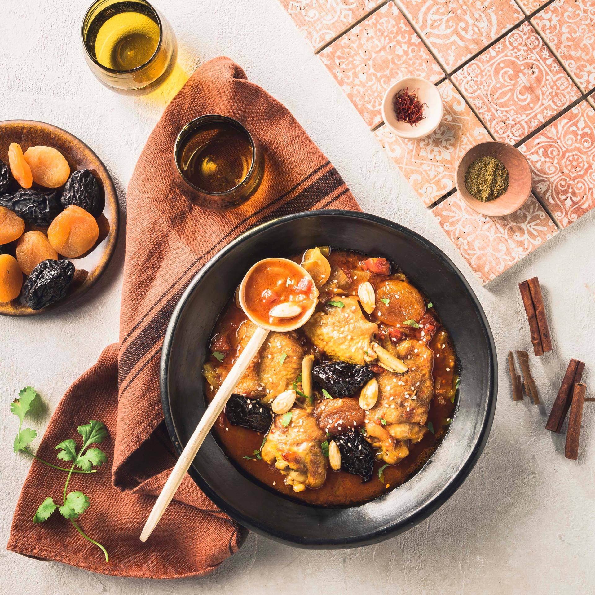 Tajine poulet et fruits secs - Recette Cookeo | Moulinex