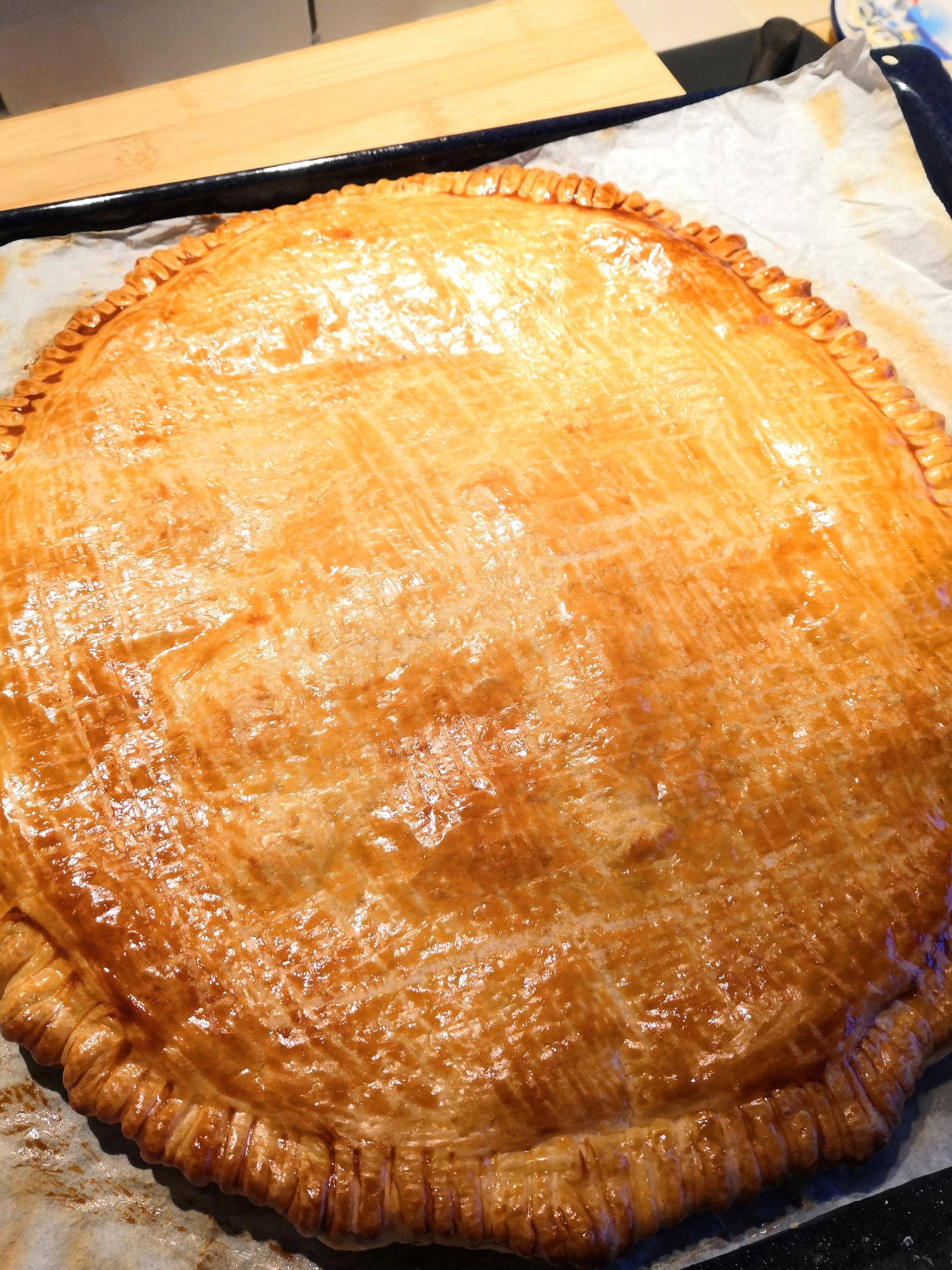 Galette des rois au lait d'amande - Recette Companion Connect | Moulinex