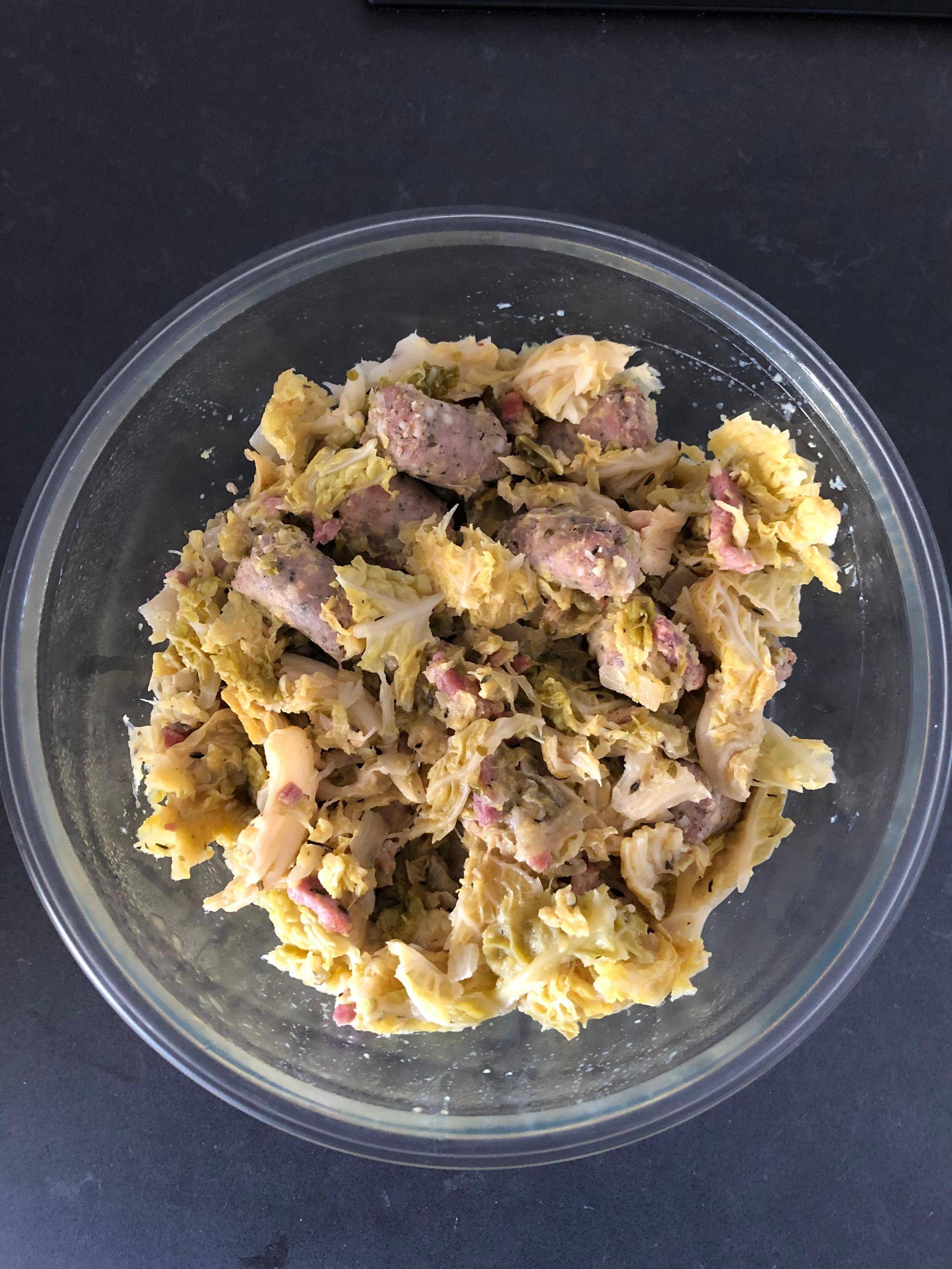 Saucisses au chou - Recette Companion Connect XL | Moulinex