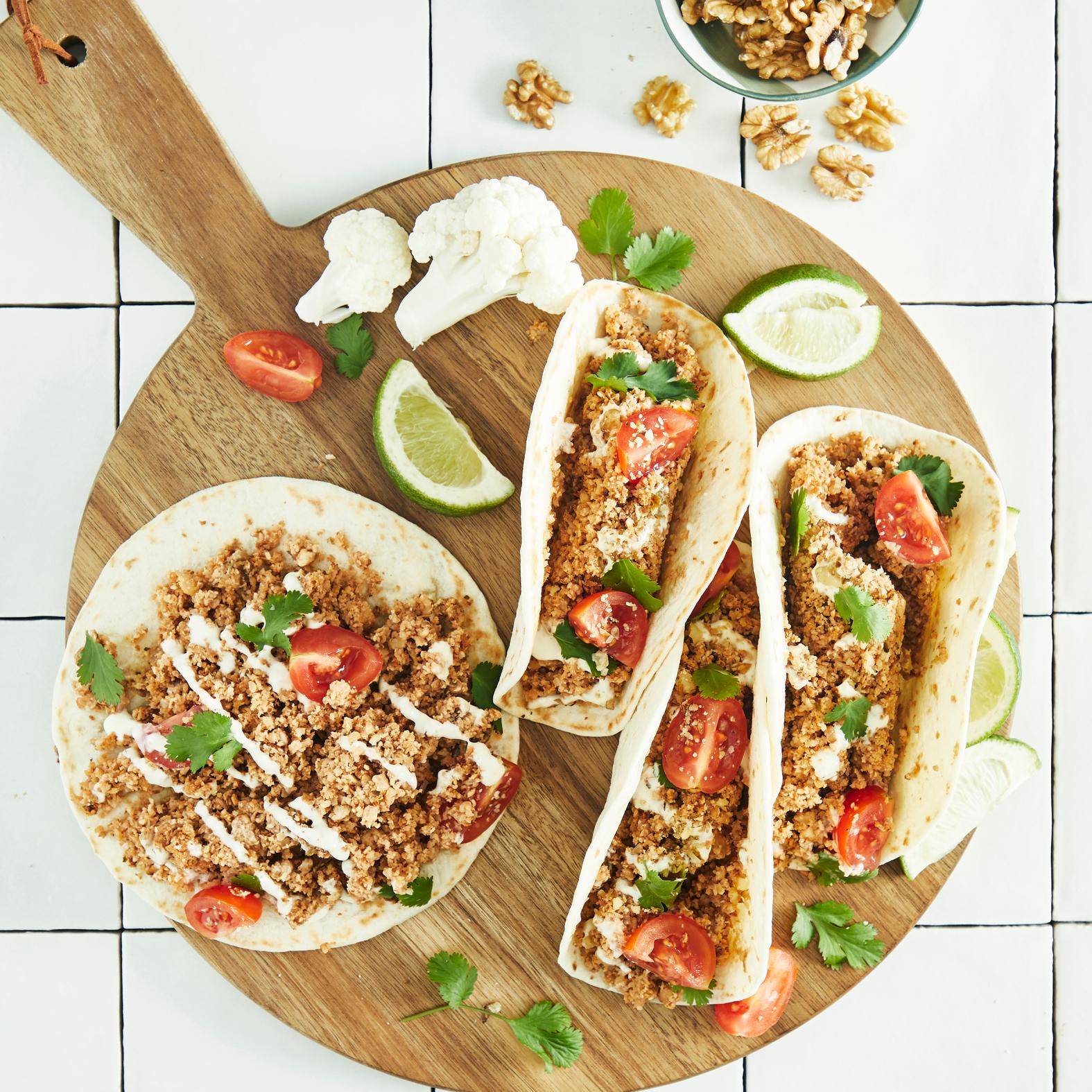 Tacos végétarien - Recette Cook'in One | Moulinex