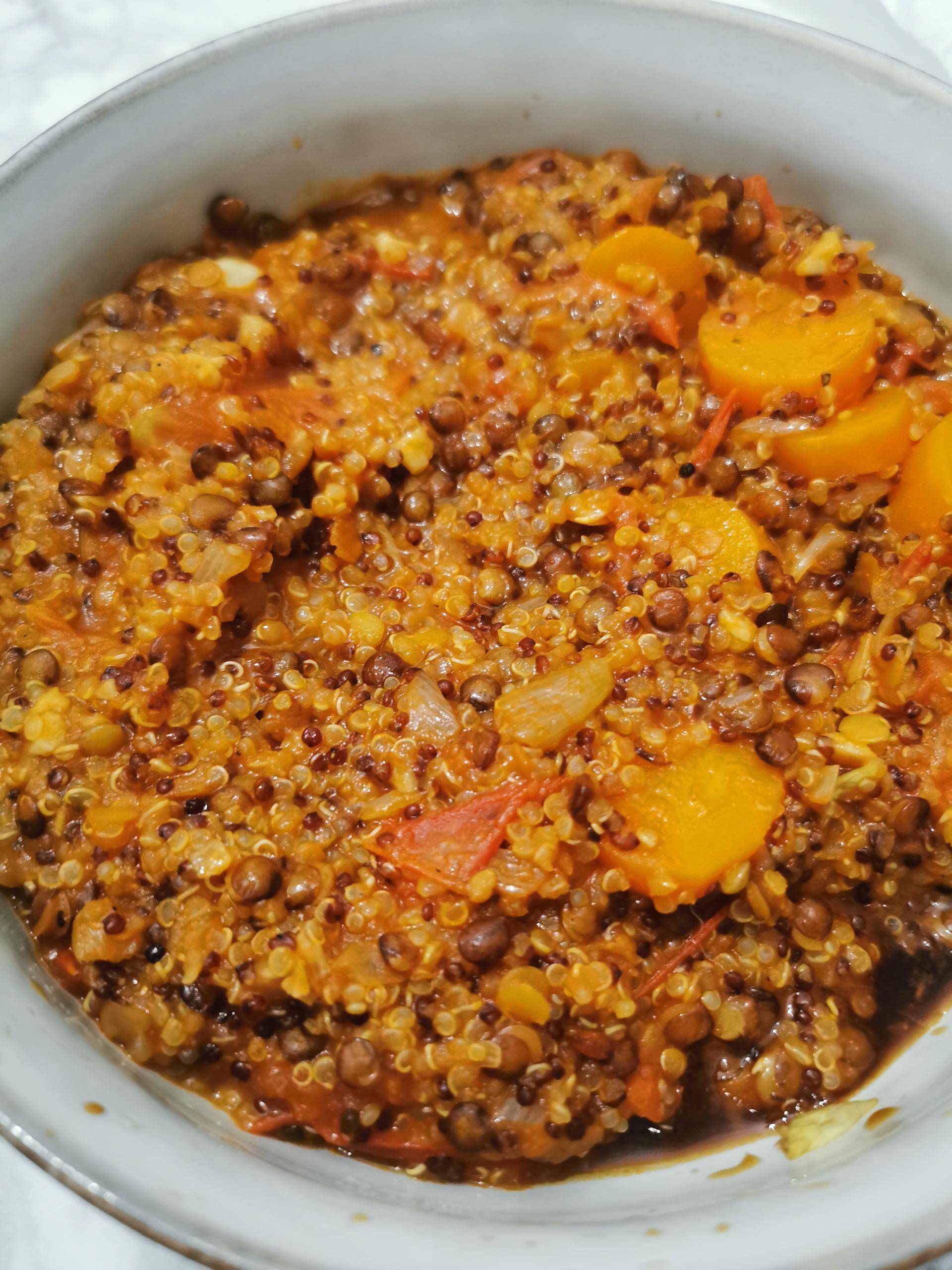 One pot lentilles et quinoa - Recette Companion Connect | Moulinex