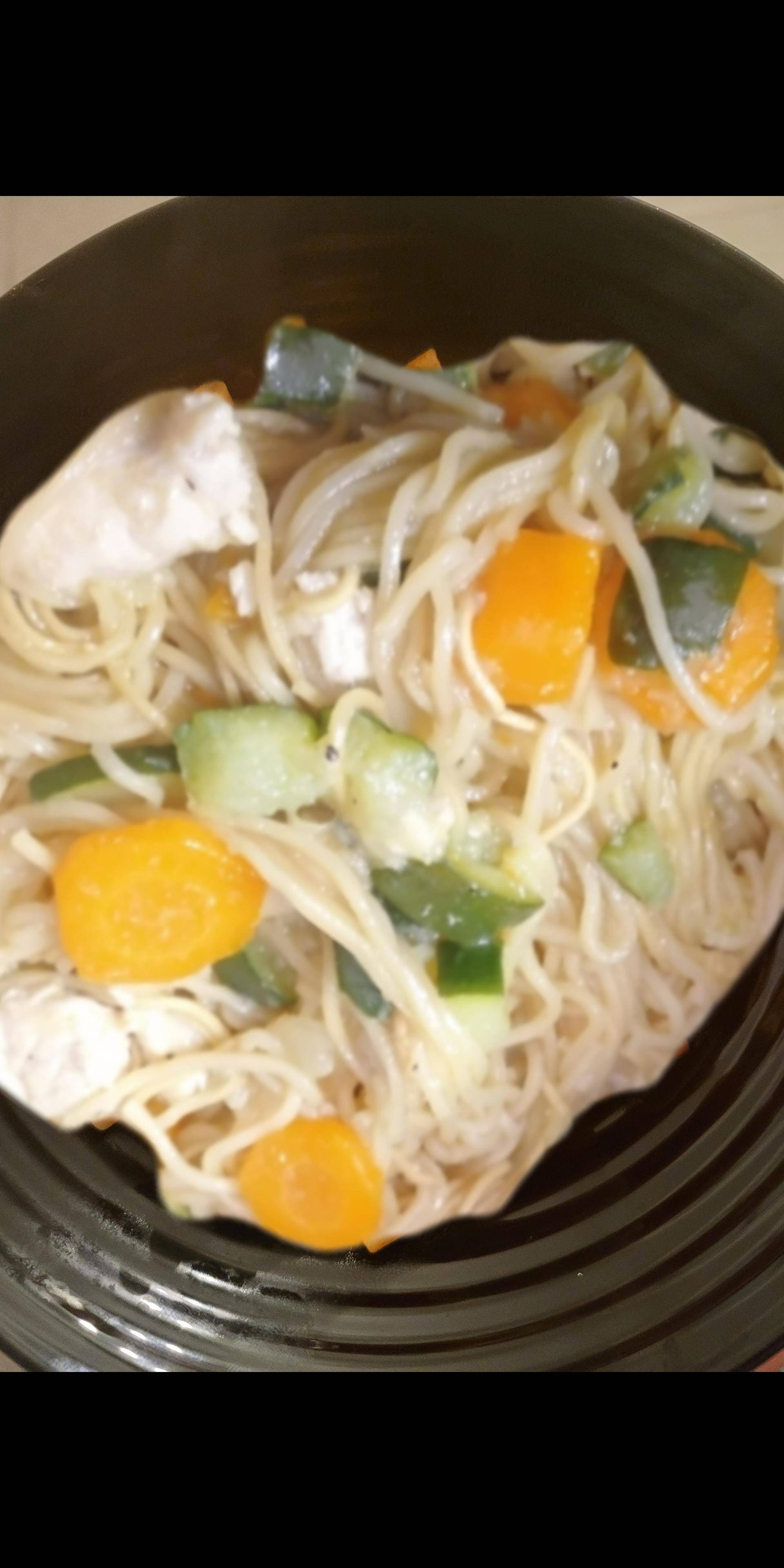 Porc Sauté aux nouilles chinoises - Recette Companion Connect XL | Moulinex