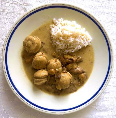 Mijotée crémeuse de boudin blanc et champignons - Recette Cookeo V3 | Moulinex