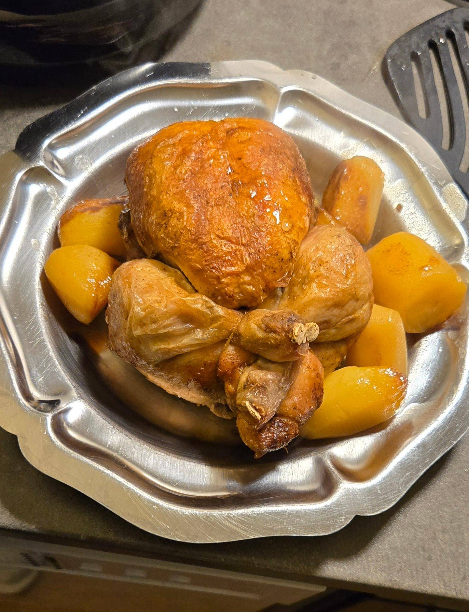 Poulet rôti en robe des champs - Recette Cookeo | Moulinex