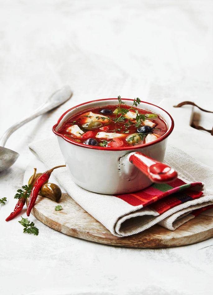 Soupe de poulet basquaise - Recette Perfectmix Cook | Moulinex
