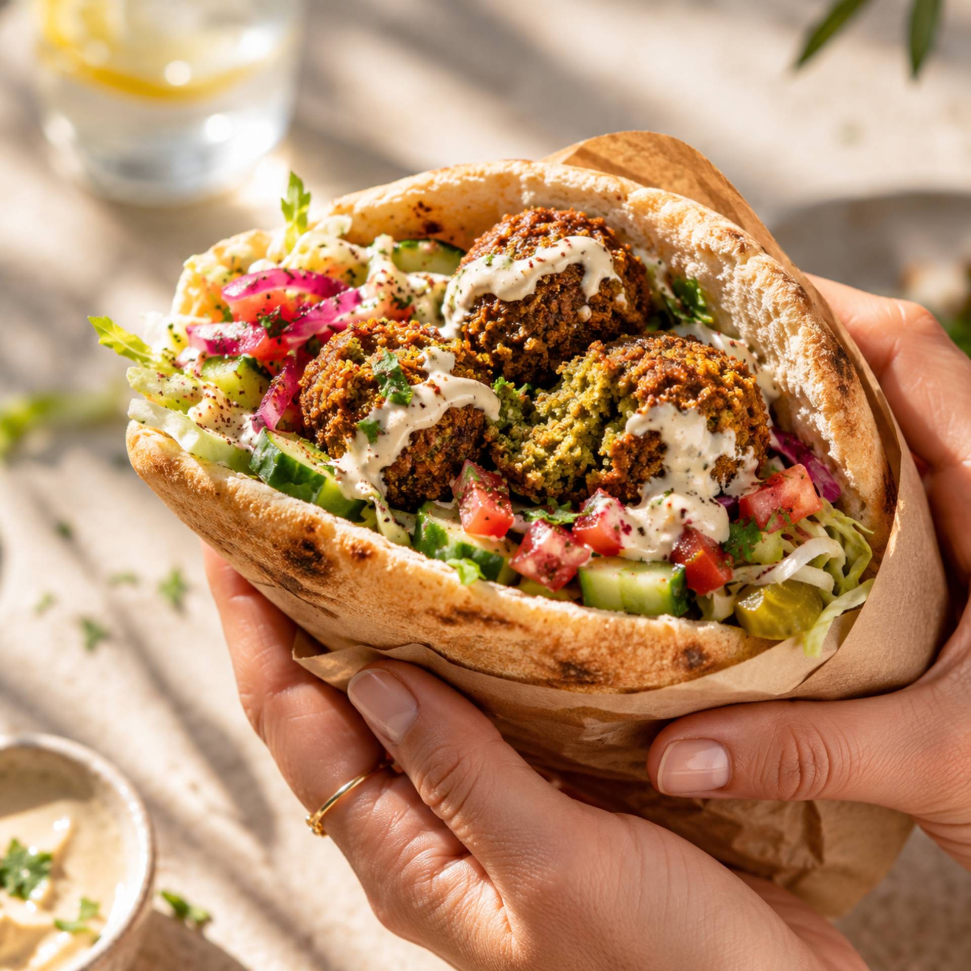 Falafels - Recette Crisp&Go 3P | Moulinex