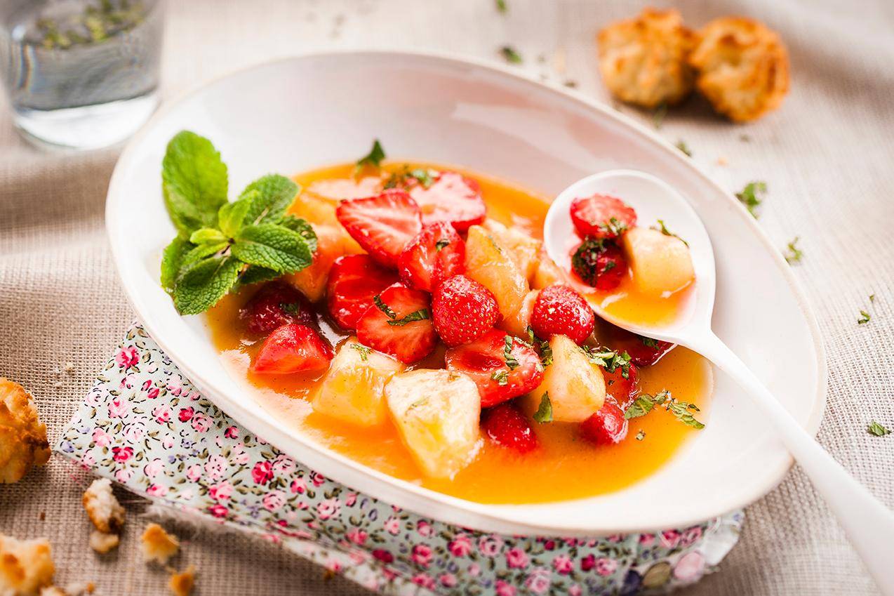 Soupe des fruits d'été - Recette Cookeo | Moulinex