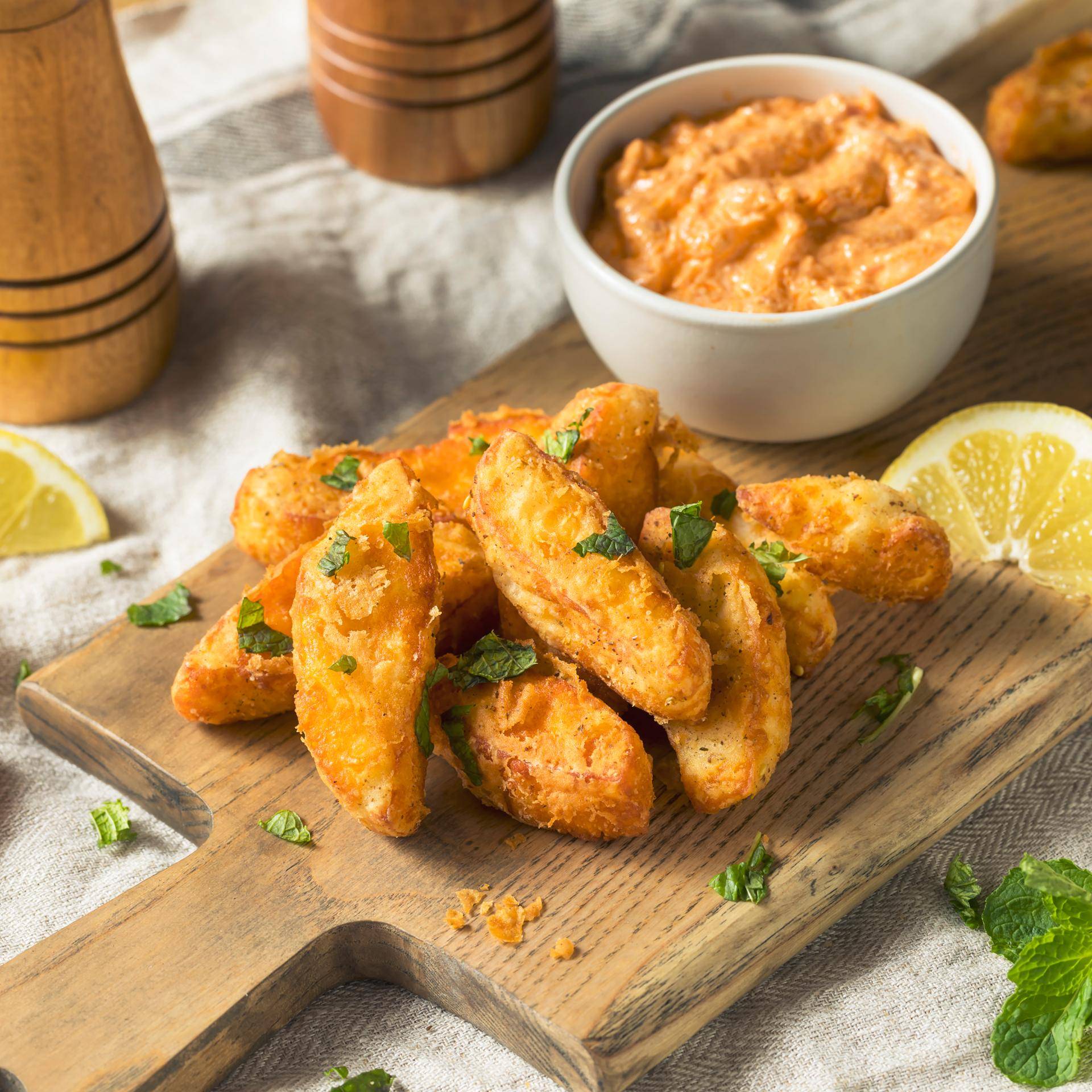 Frites d’halloumi - Recette Easy Fry Compact | Moulinex