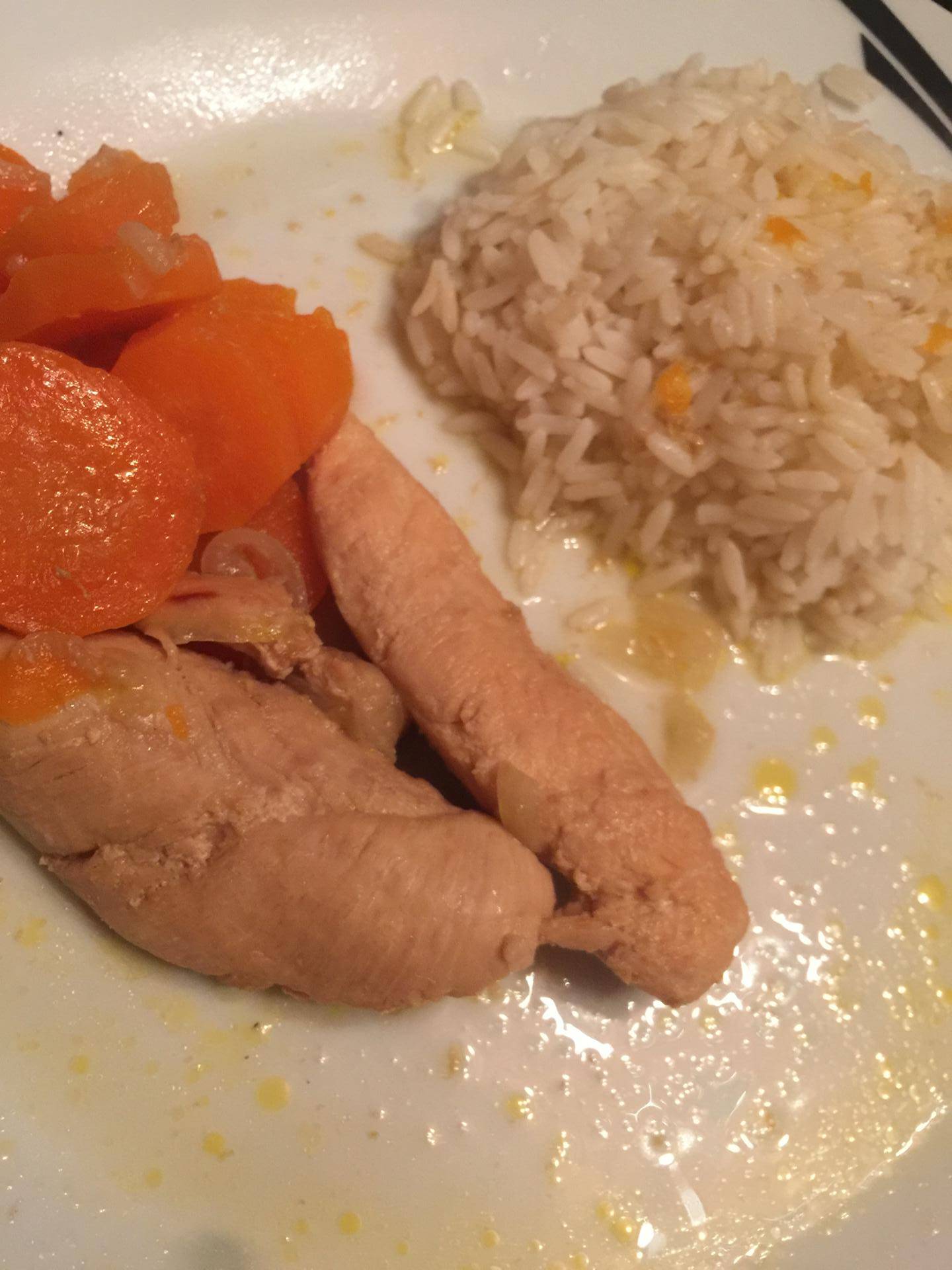 Aiguillette poulet aux carottes et miel - Recette Cookeo | Moulinex