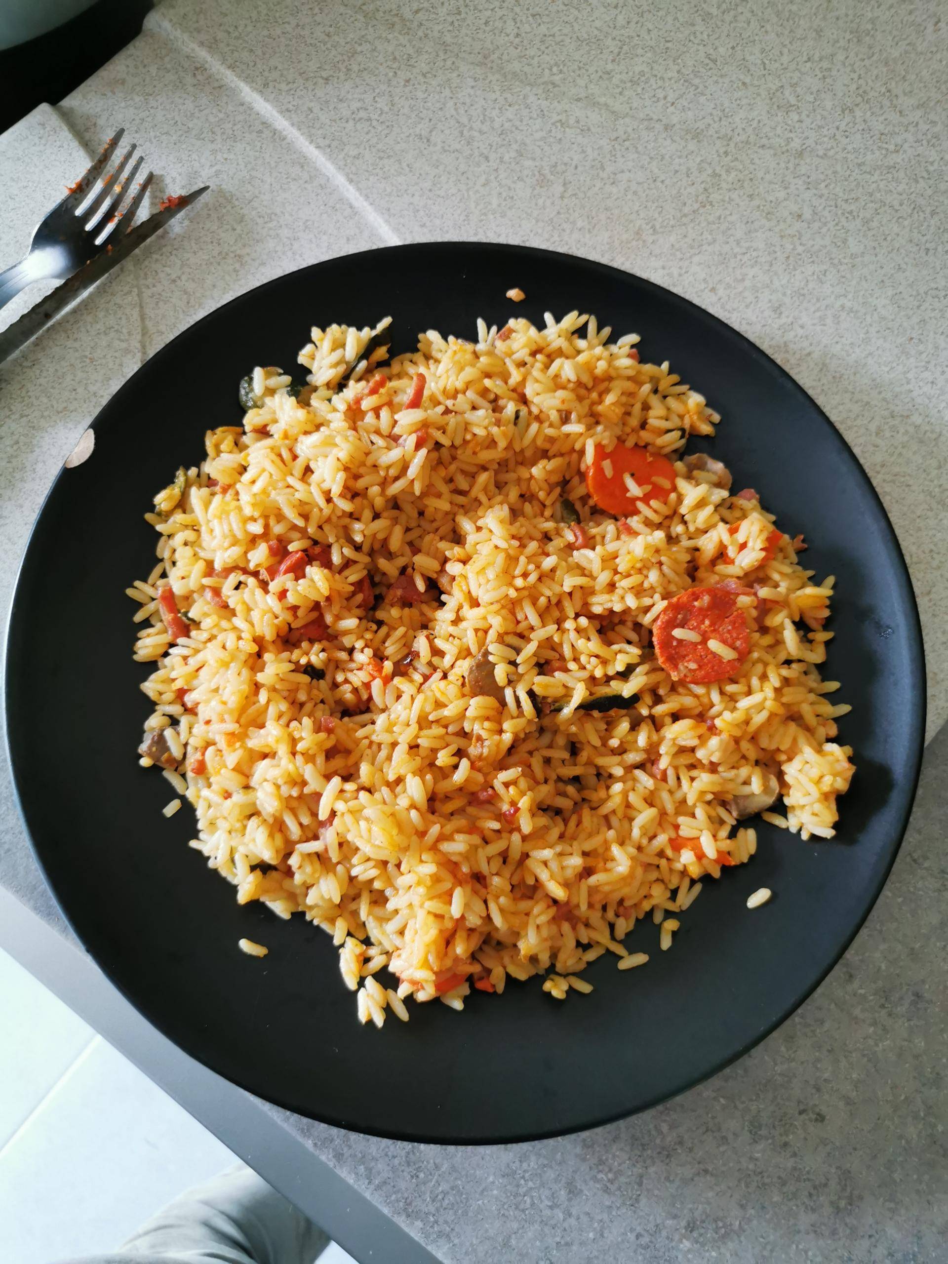 Riz au chorizo et légumes - Recette Cookeo | Moulinex