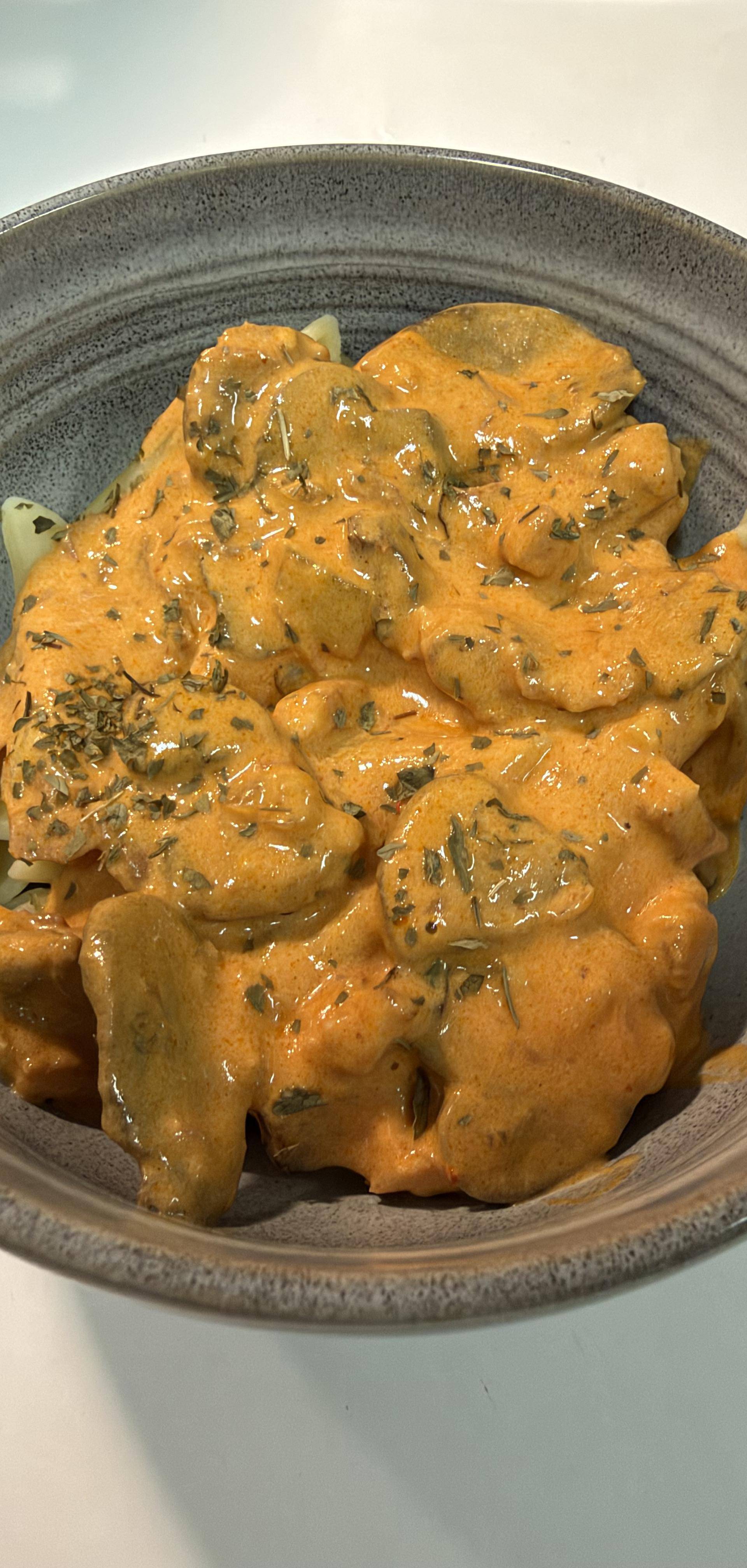 Sauce du chef pour pâtes. - Recette Cookeo V3 | Moulinex