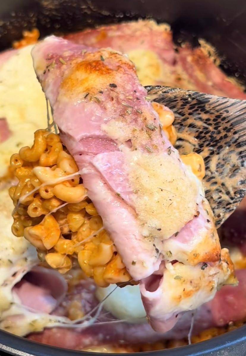 Gratin coquillettes jambon - Recette Cookeo | Moulinex