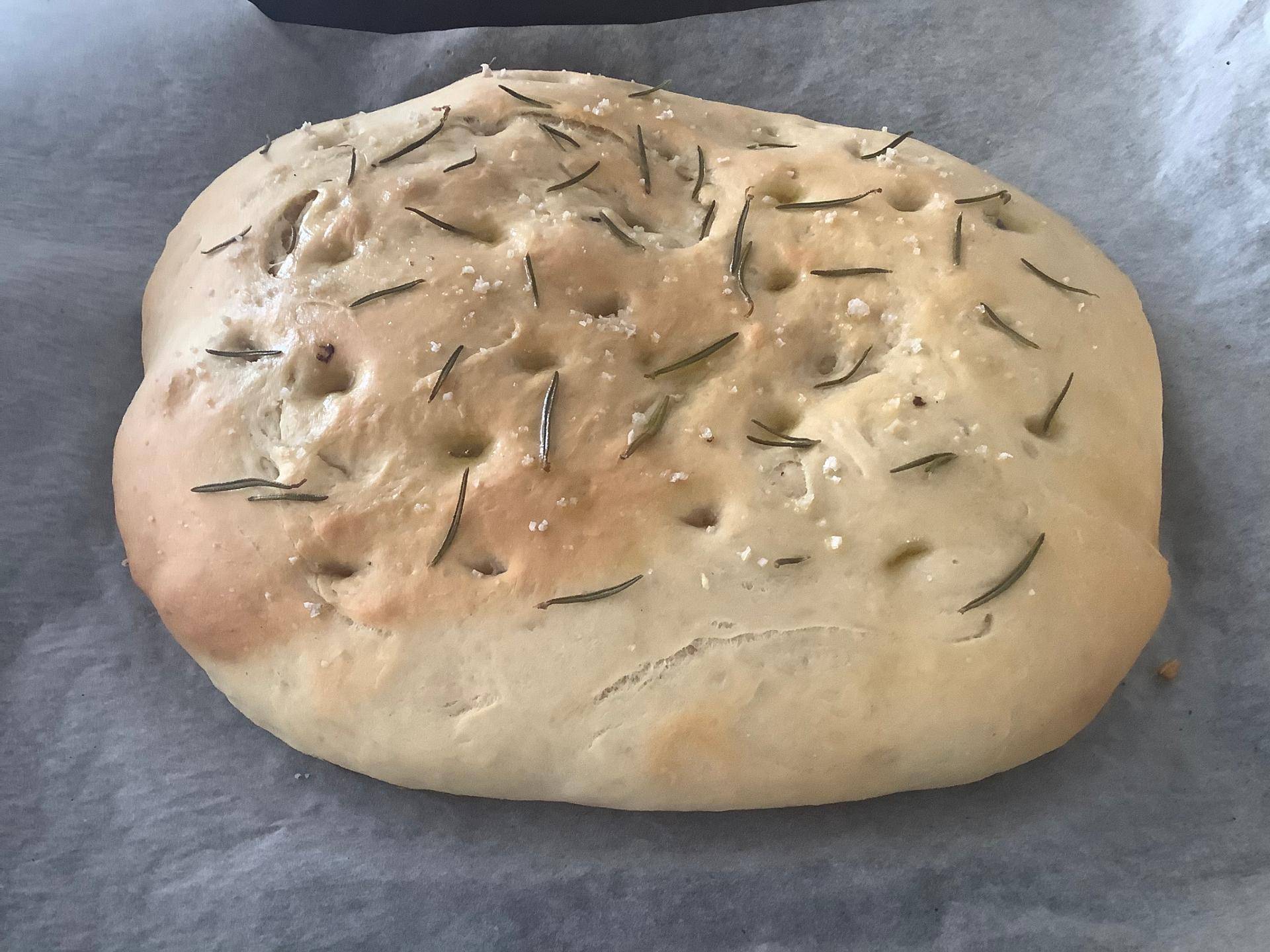Focaccia au romarin - Recette Companion Connect XL | Moulinex