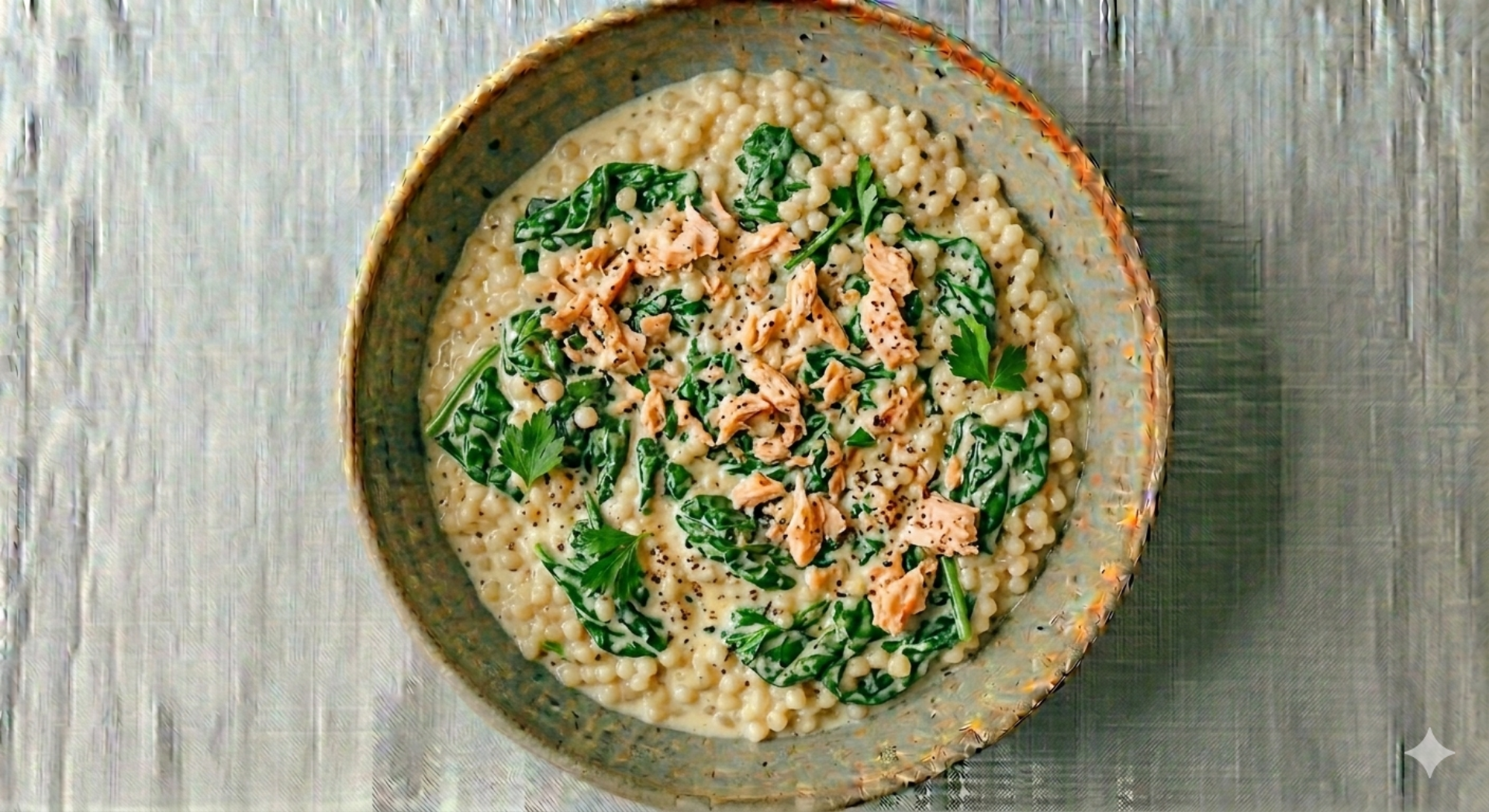 Pavé de Saumon crémeux aux Épinards et Perles de blé - Recette Cookeo V3 | Moulinex