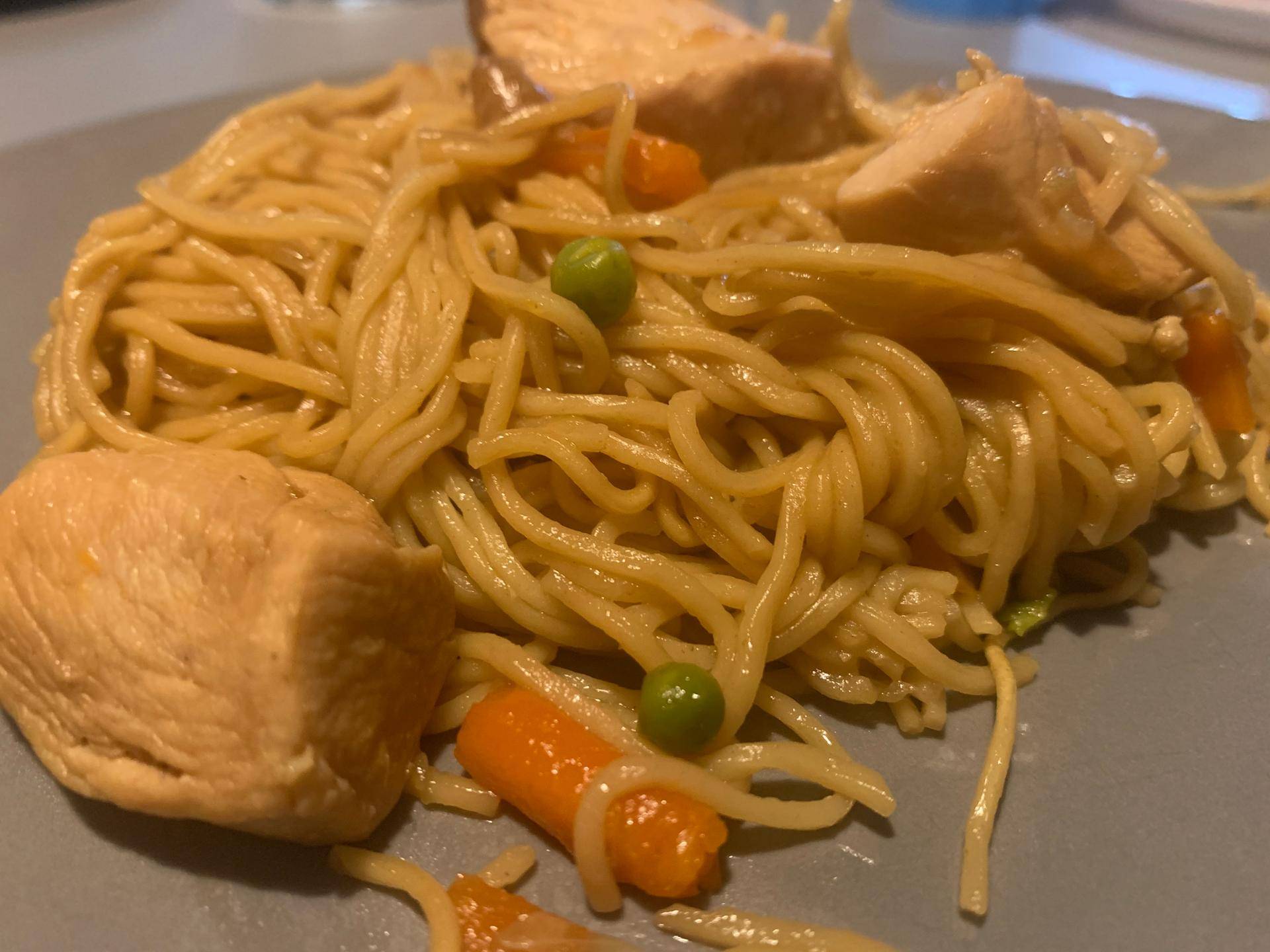 Nouille chinoise au poulet - Recette Cookeo V3 | Moulinex