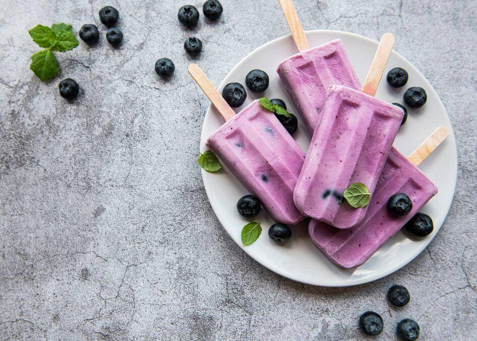 Yaourt glacé aux myrtilles - Recette Perfectmix + | Moulinex
