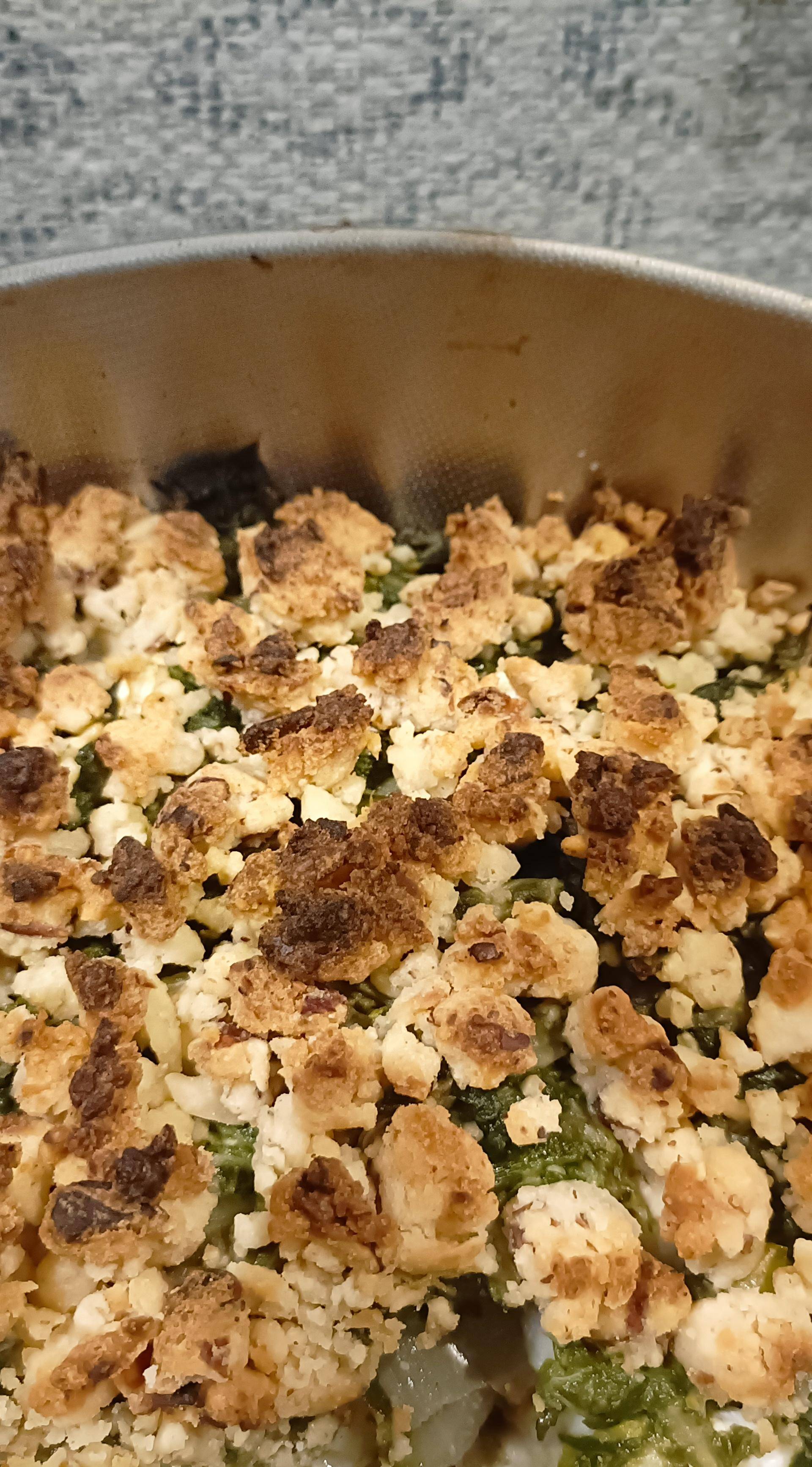 Crumble de blettes - Recette Companion Connect | Moulinex