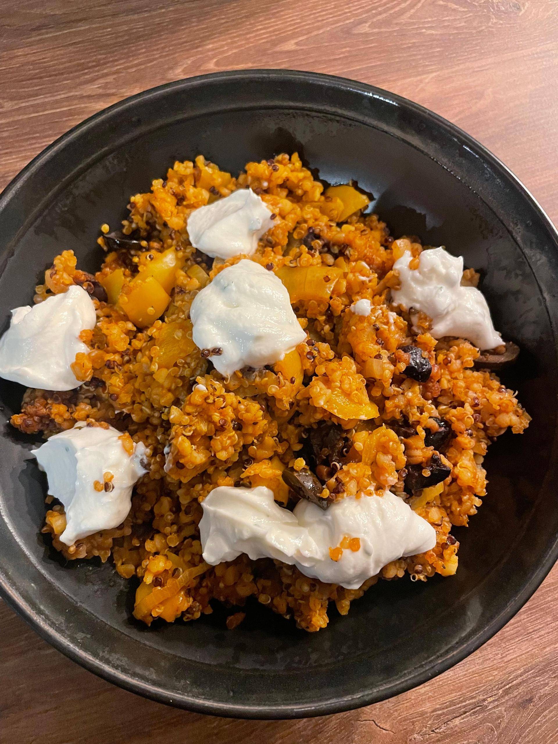 Boulgour façon pilaf à la libanaise - Recette Companion Connect XL | Moulinex