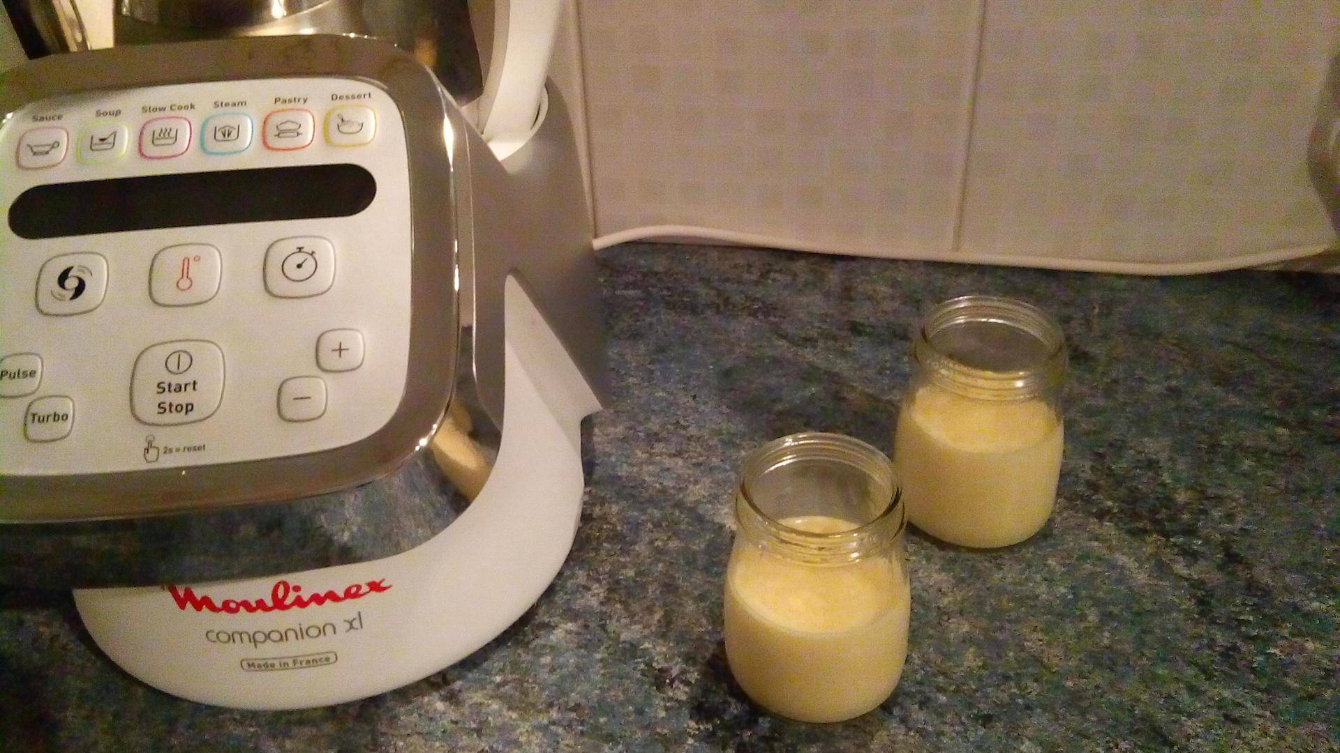 Crème vanille - Recette Companion XL | Moulinex