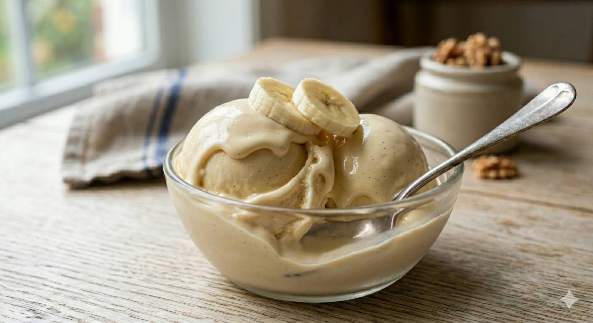 Gelato banane ultra simple - Recette Dolci | Moulinex