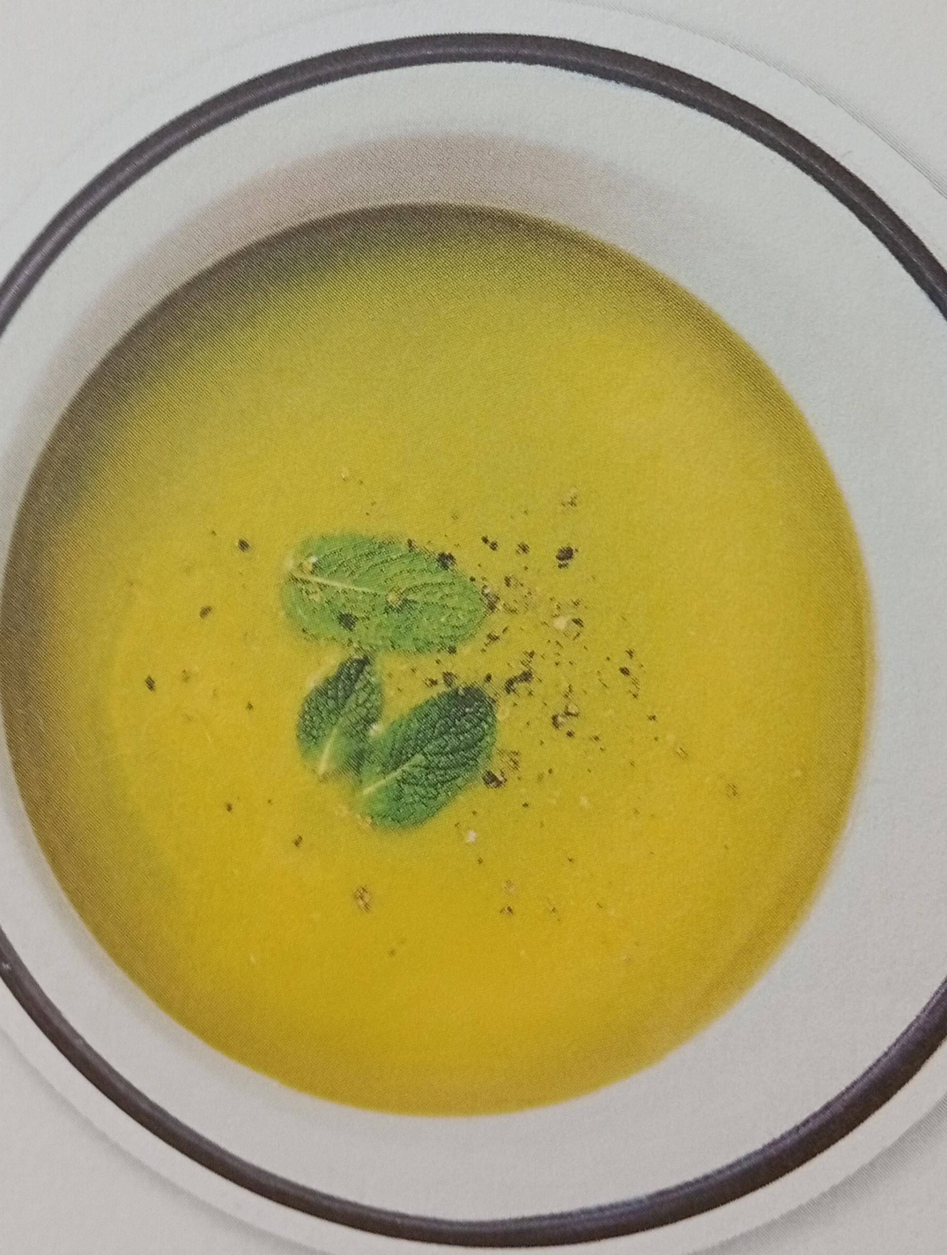 Velouté de petits pois à la menthe - Recette Companion Connect XL | Moulinex
