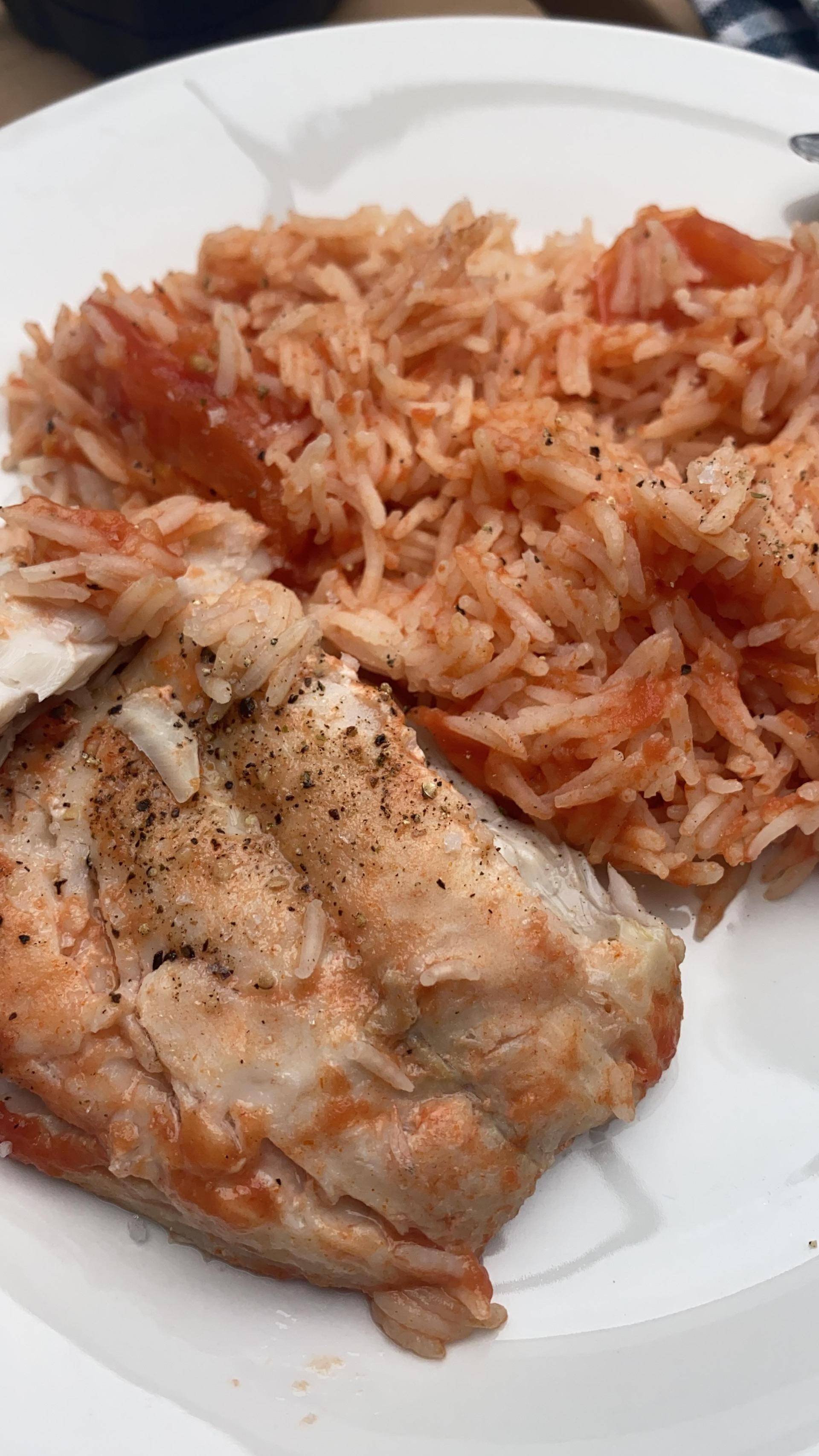 Lieu noir et riz à la tomate - Recette Cookeo | Moulinex