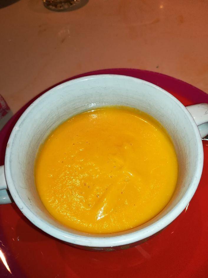Velouté patate douce, carotte au lait de coco - Recette Cookeo | Moulinex