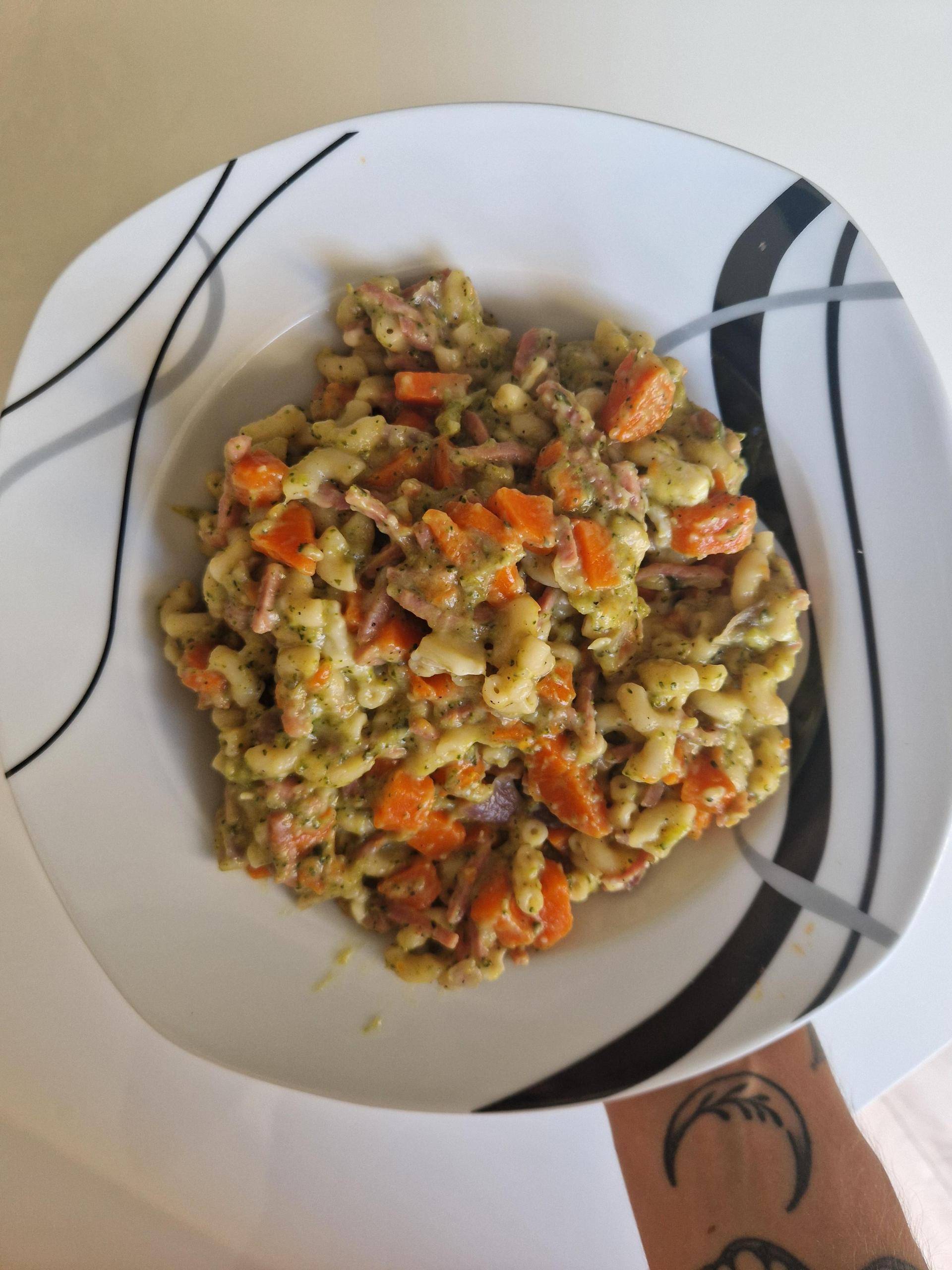 Coquillettes crémeuses aux légumes - Recette Cookeo 10in1 | Moulinex