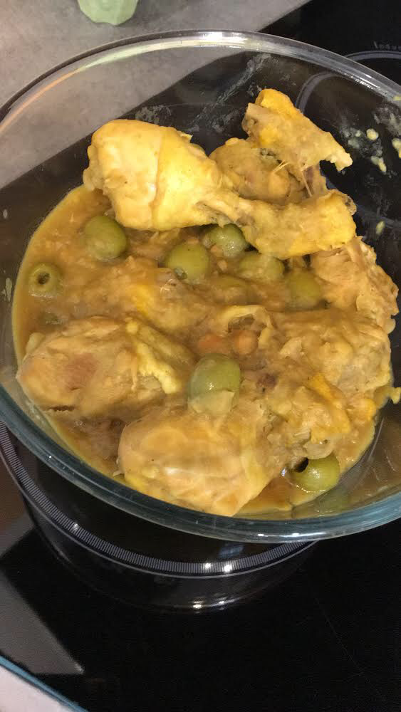 Tajine de poulet aux olives - Recette Companion Connect XL | Moulinex