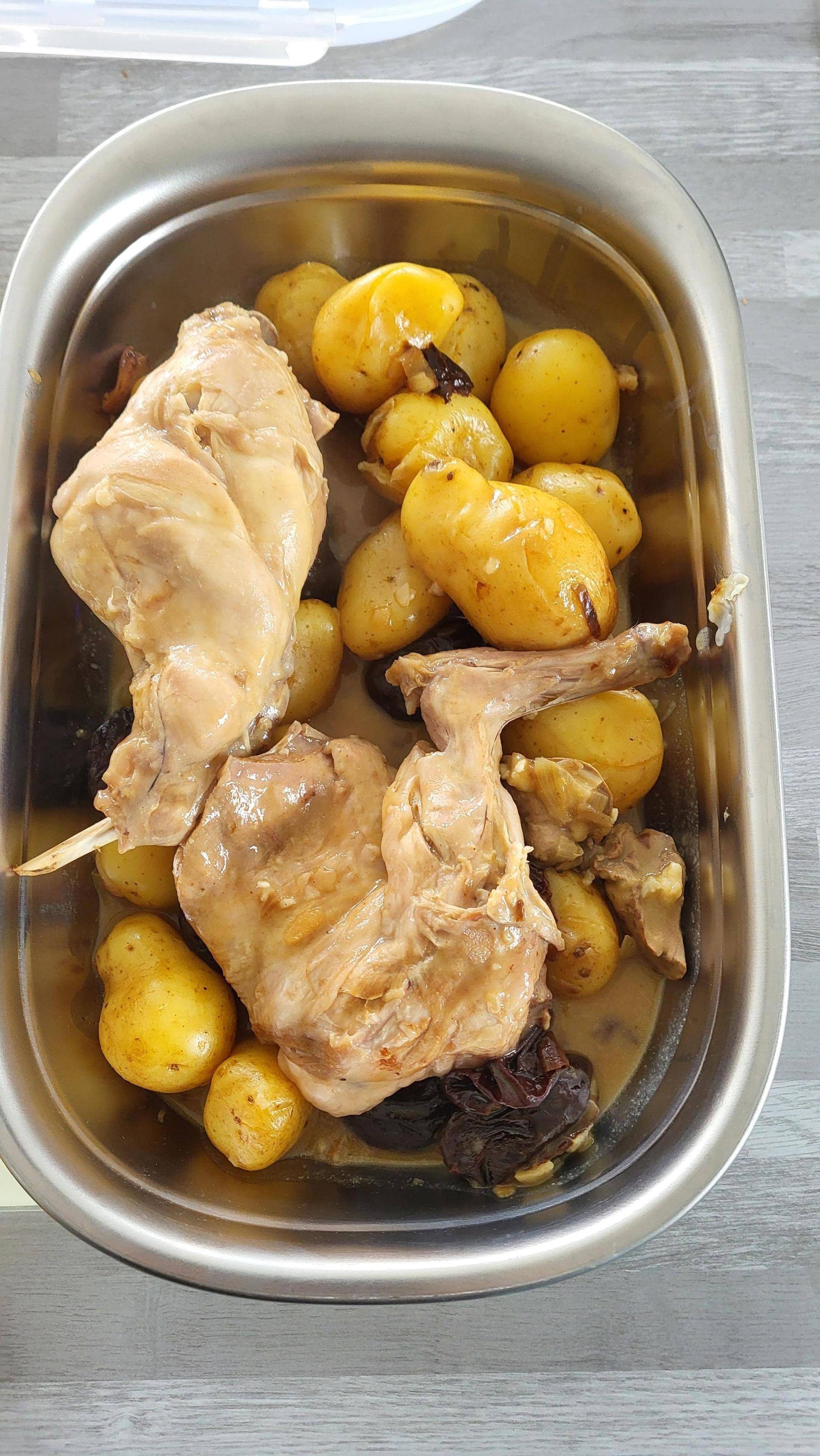 Lapin aux pruneaux au Cookeo - Recette Cookeo V3 | Moulinex